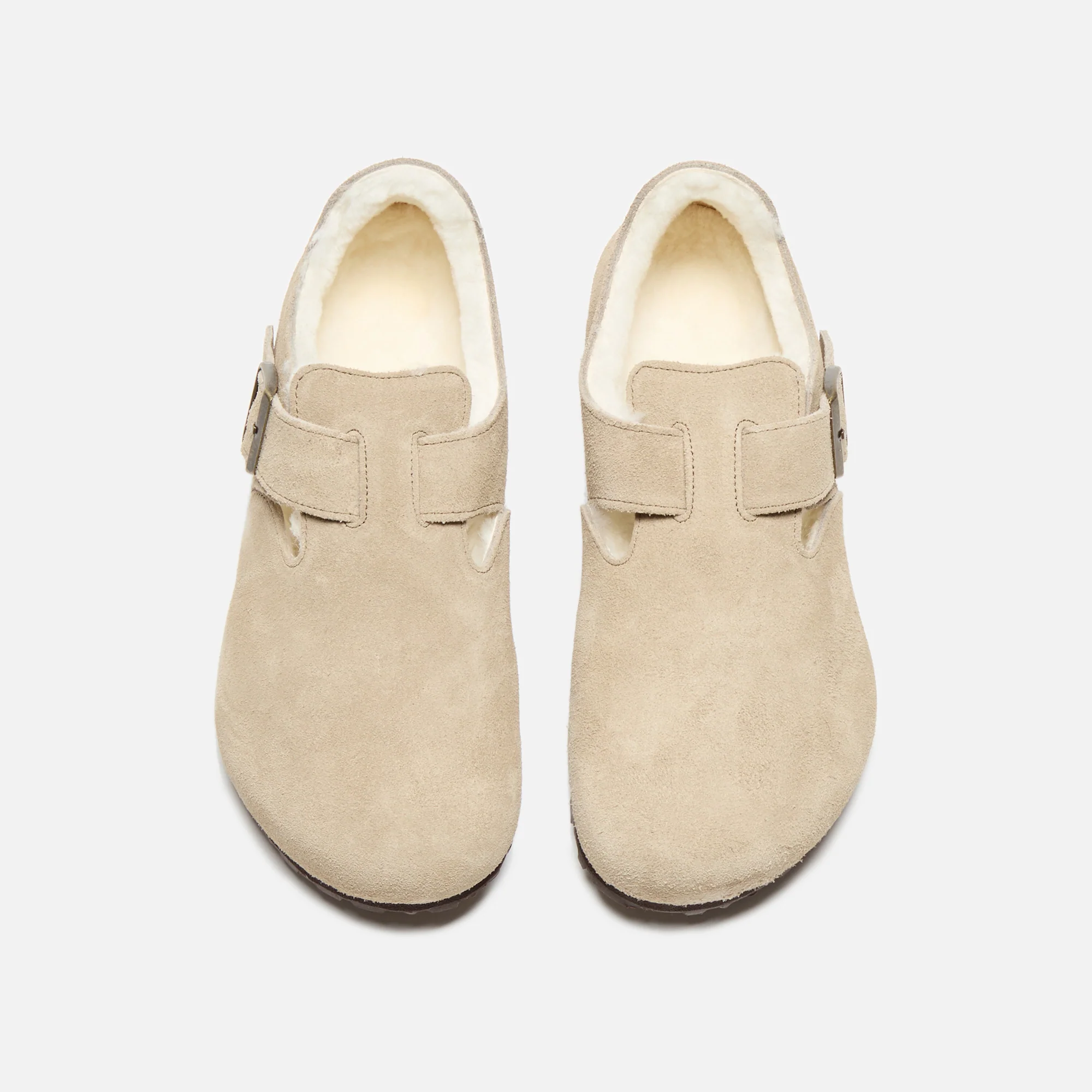 Birkenstock London Shearling - Taupe - Image 4