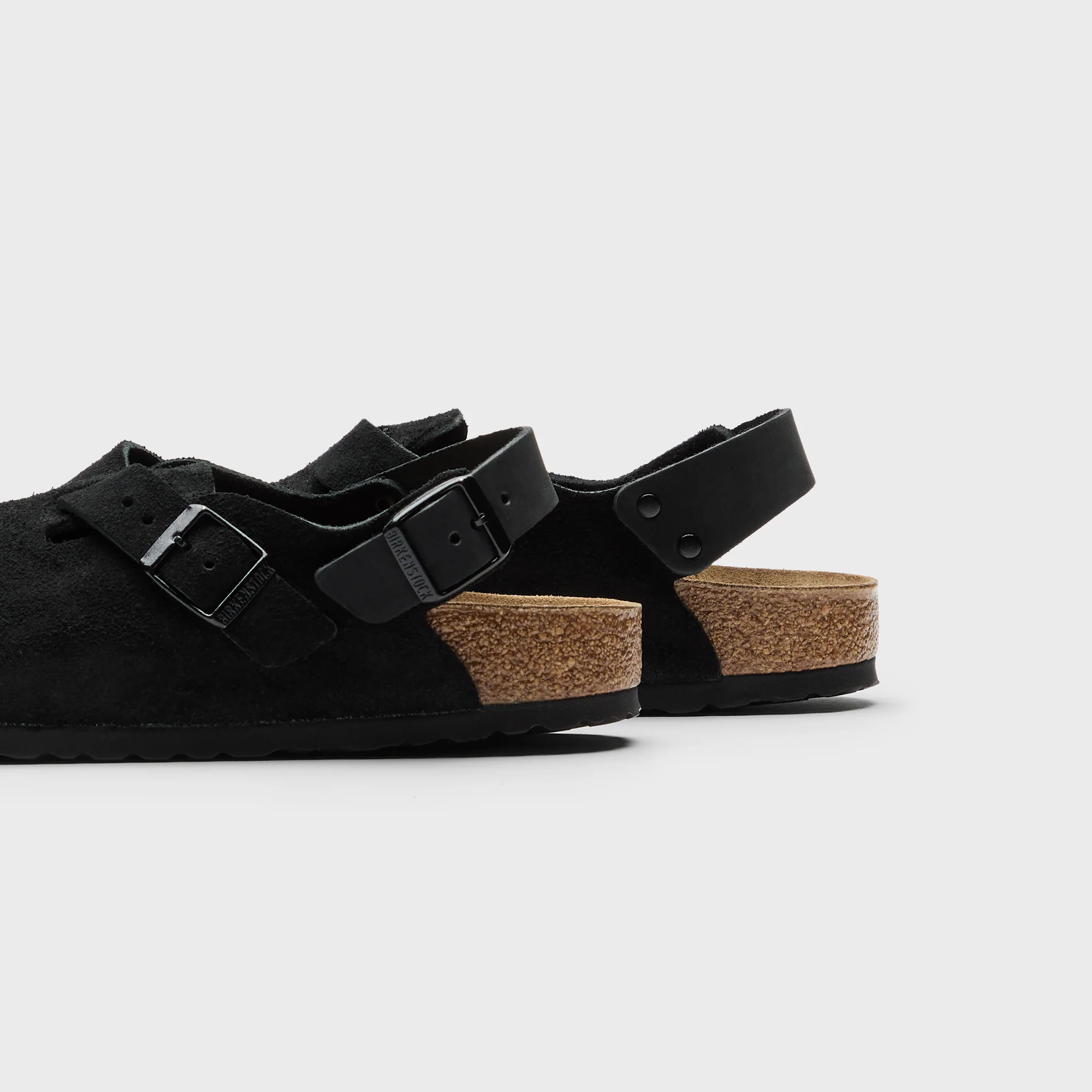 Birkenstock WMNS Tokio Suede - Black - Image 3