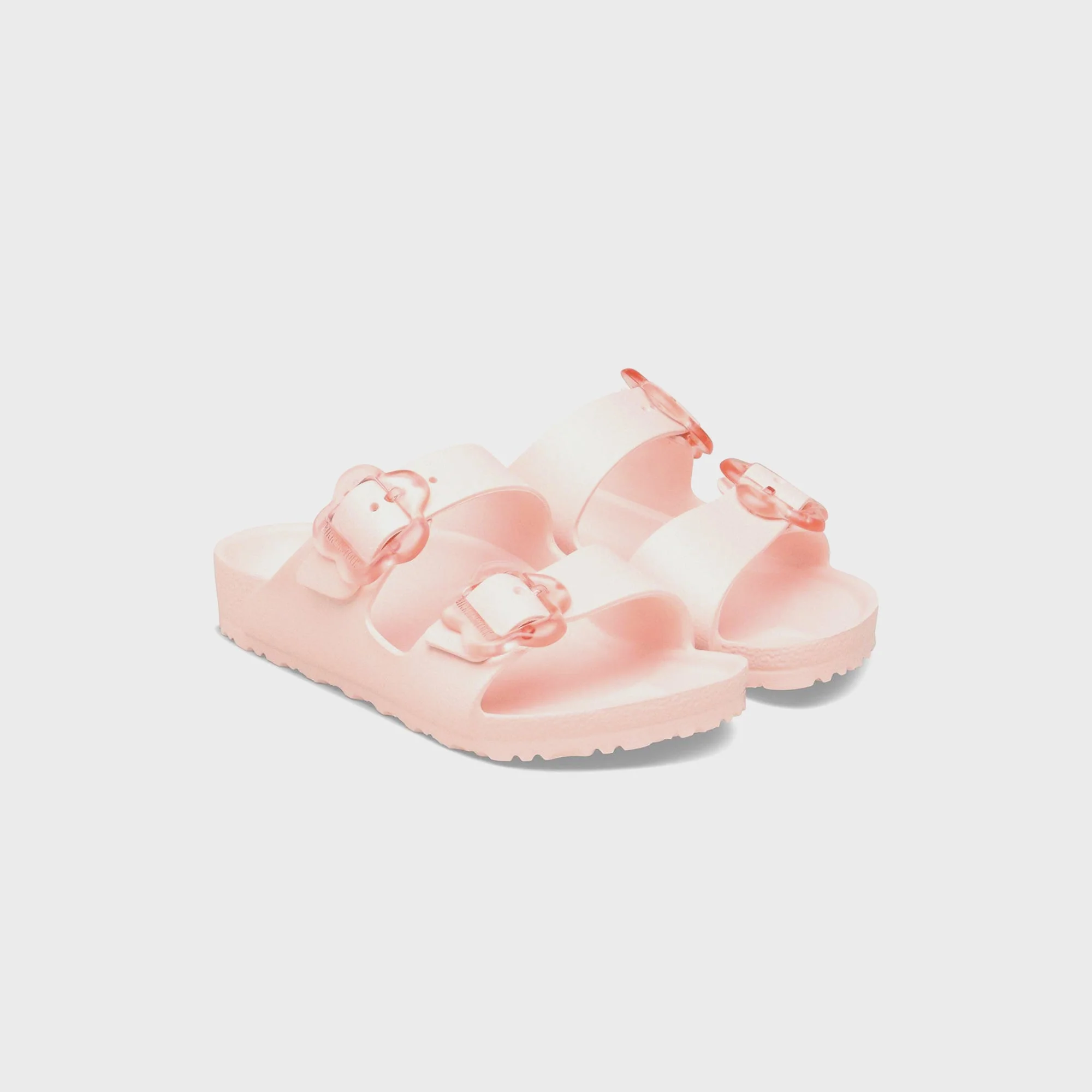 Birkenstock Kids Arizona EVA Flower Buckle - Light Rose - Image 2