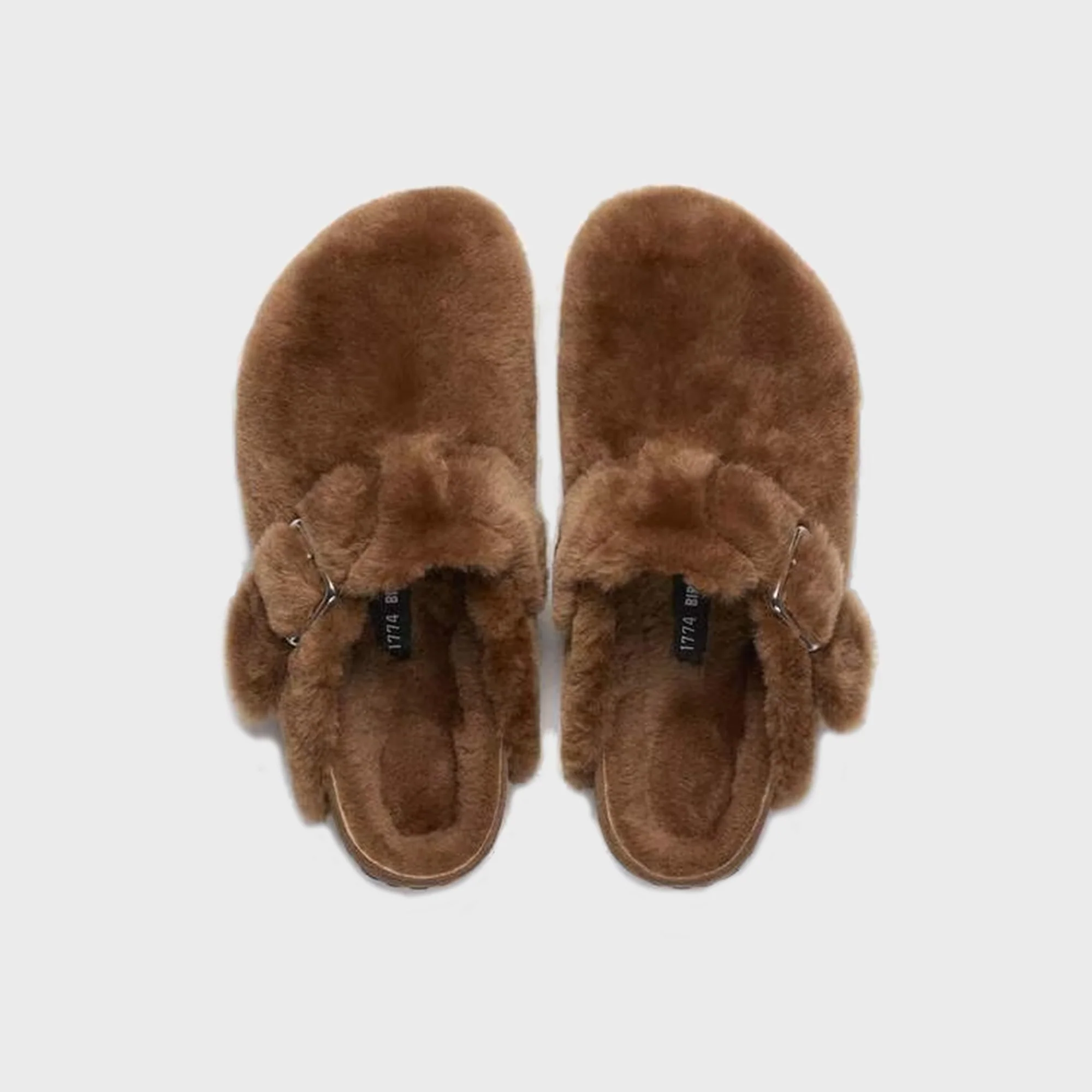 Birkenstock 1774 Boston Shearling - Caramel - Image 2