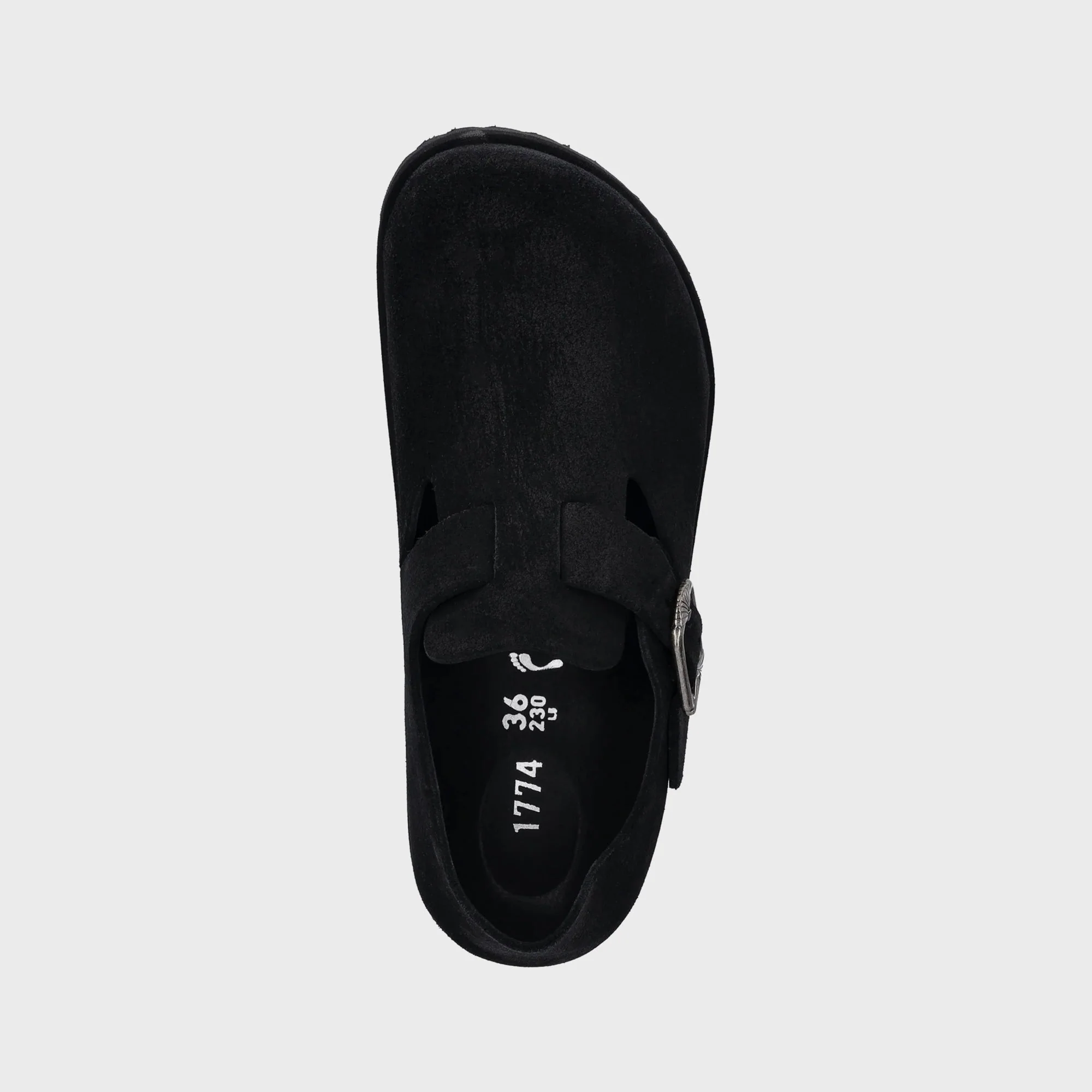 Birkenstock WMNS 1774 London Suede - Black - Image 4