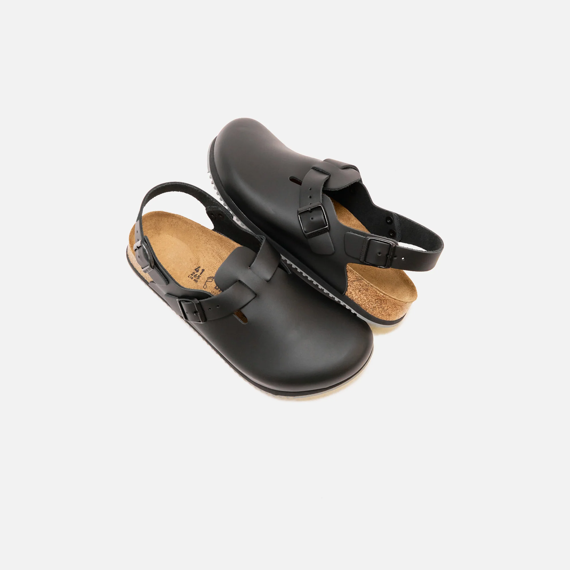 Birkenstock Tokyo Super Grip Leather - Black - Image 2