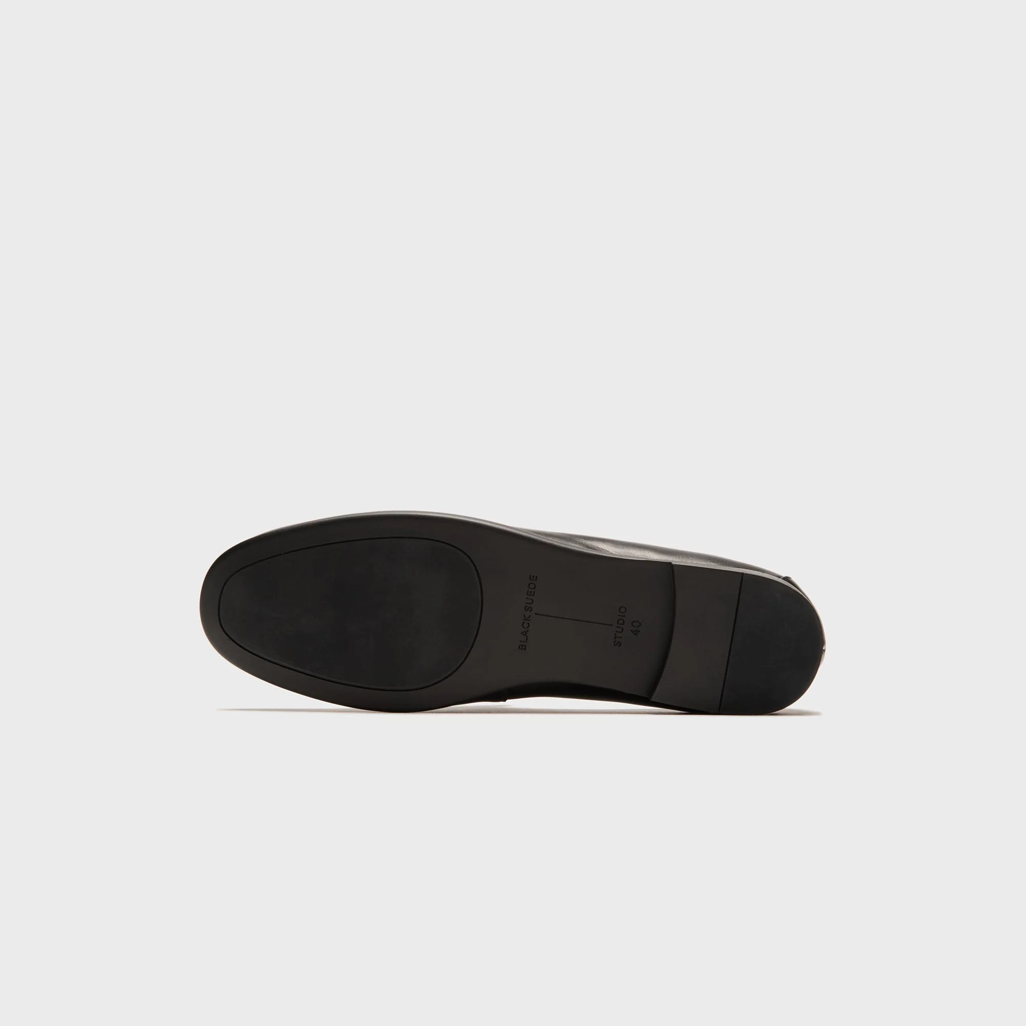 Black Suede Studio Allie Loafer - Black - Image 5