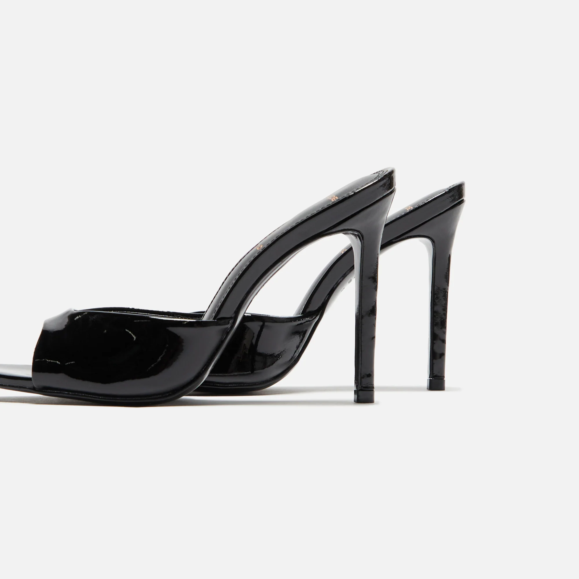Black Suede Studio Brea - Black Patent - Image 3