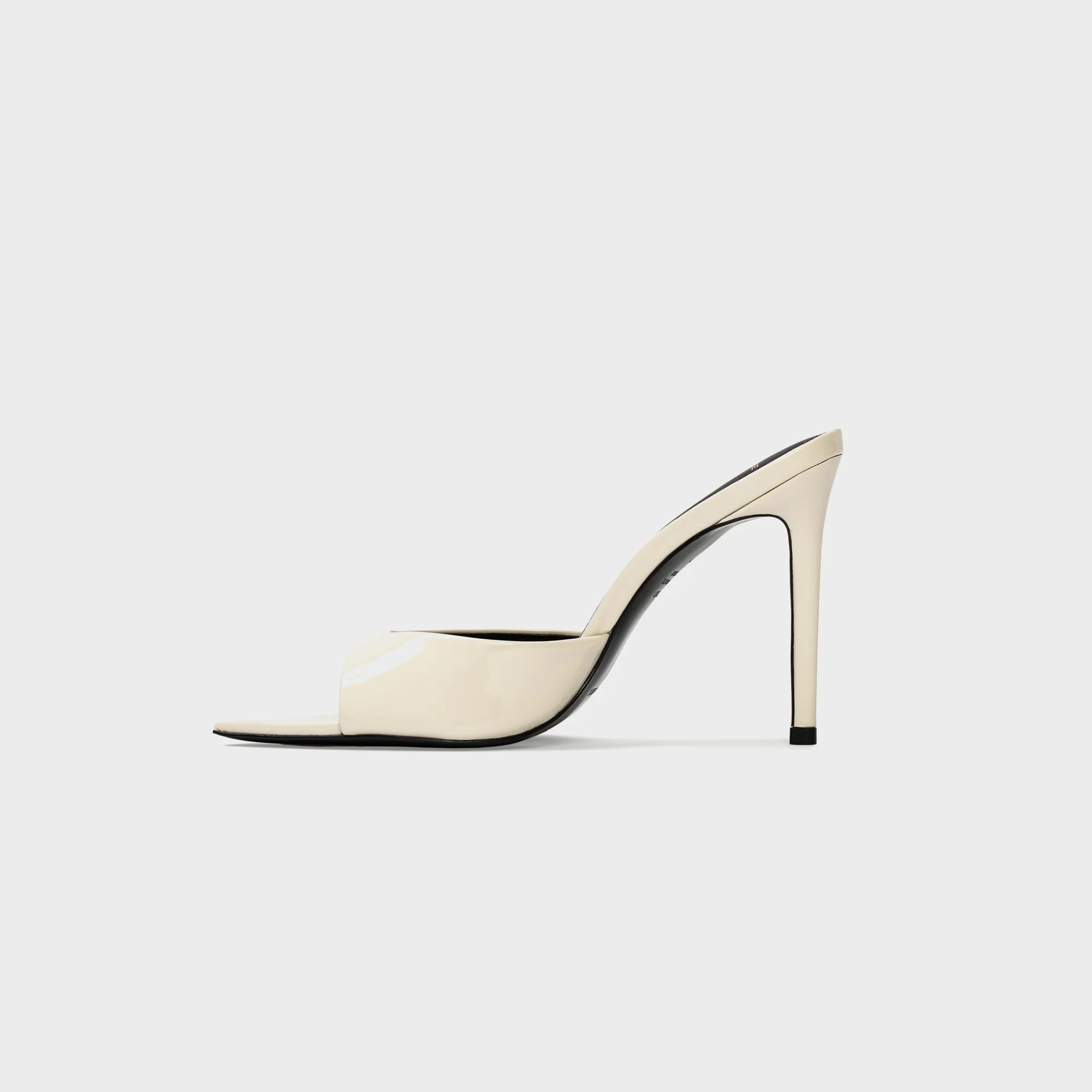 Black Suede Studio Brea 100 Patent Leather - Coconut - Image 3