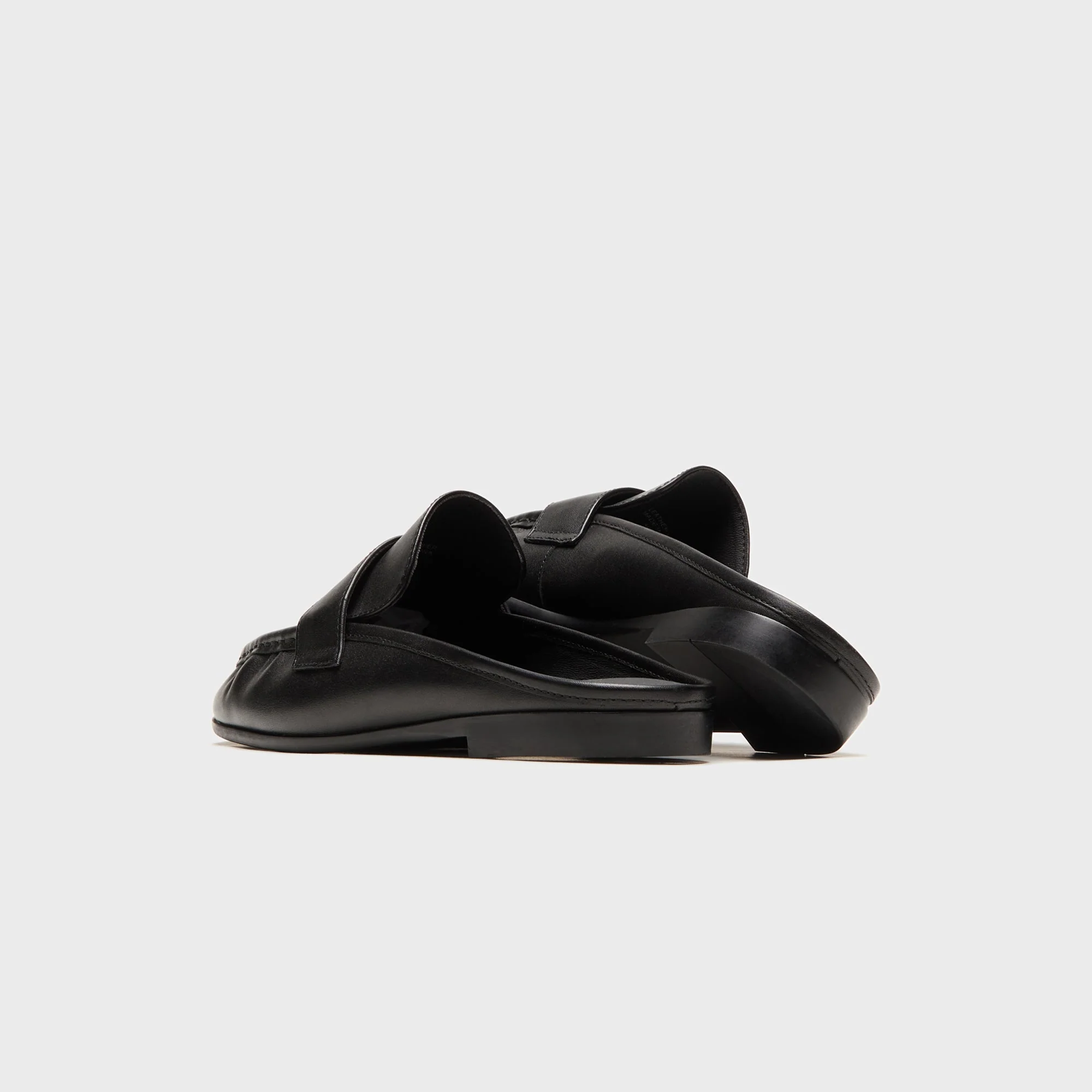 Black Suede Studio Gabby Loafers - Black - Image 3