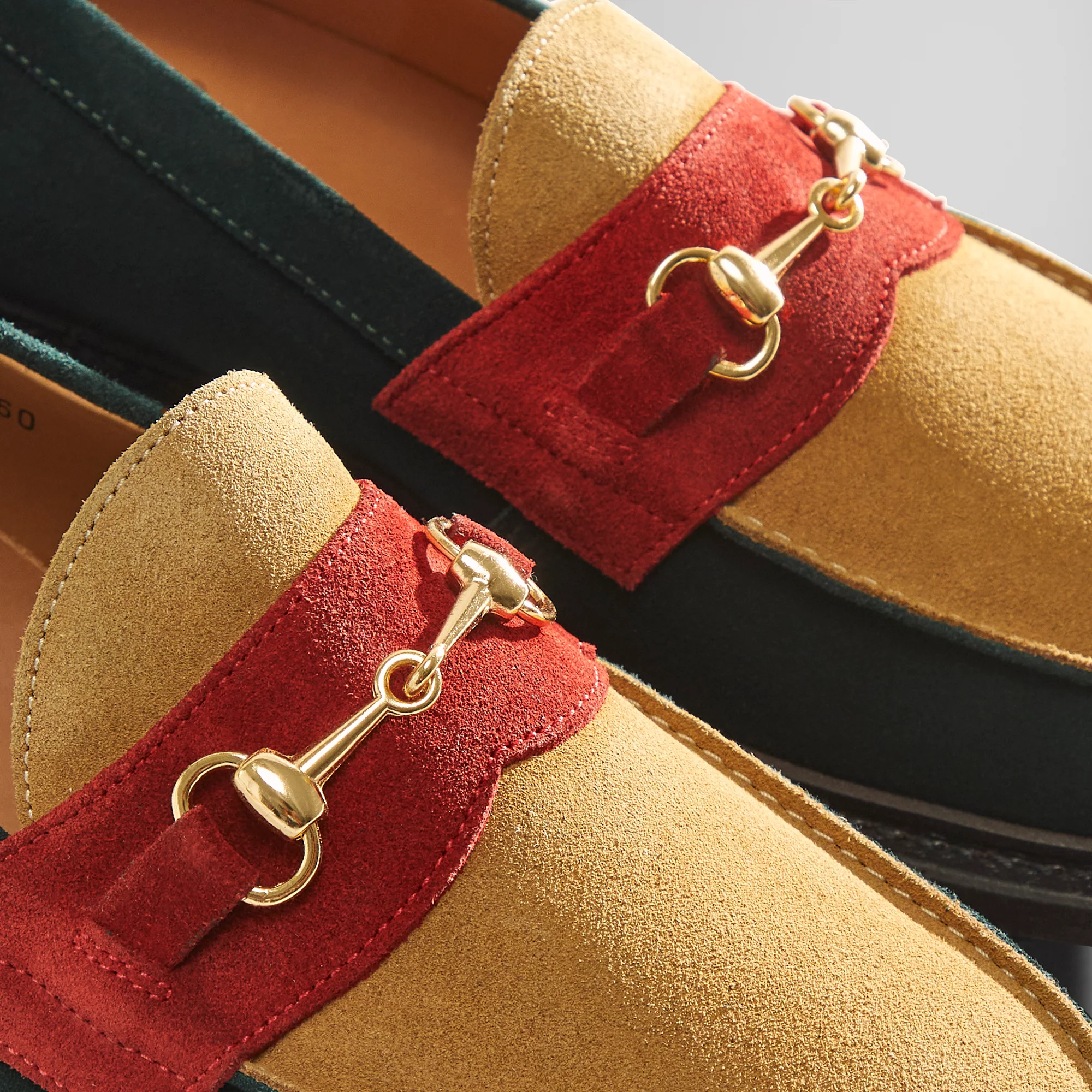 Kith for Blackstock & Weber The Mason Horse Bit Loafer - Emerald / Tan - Image 13