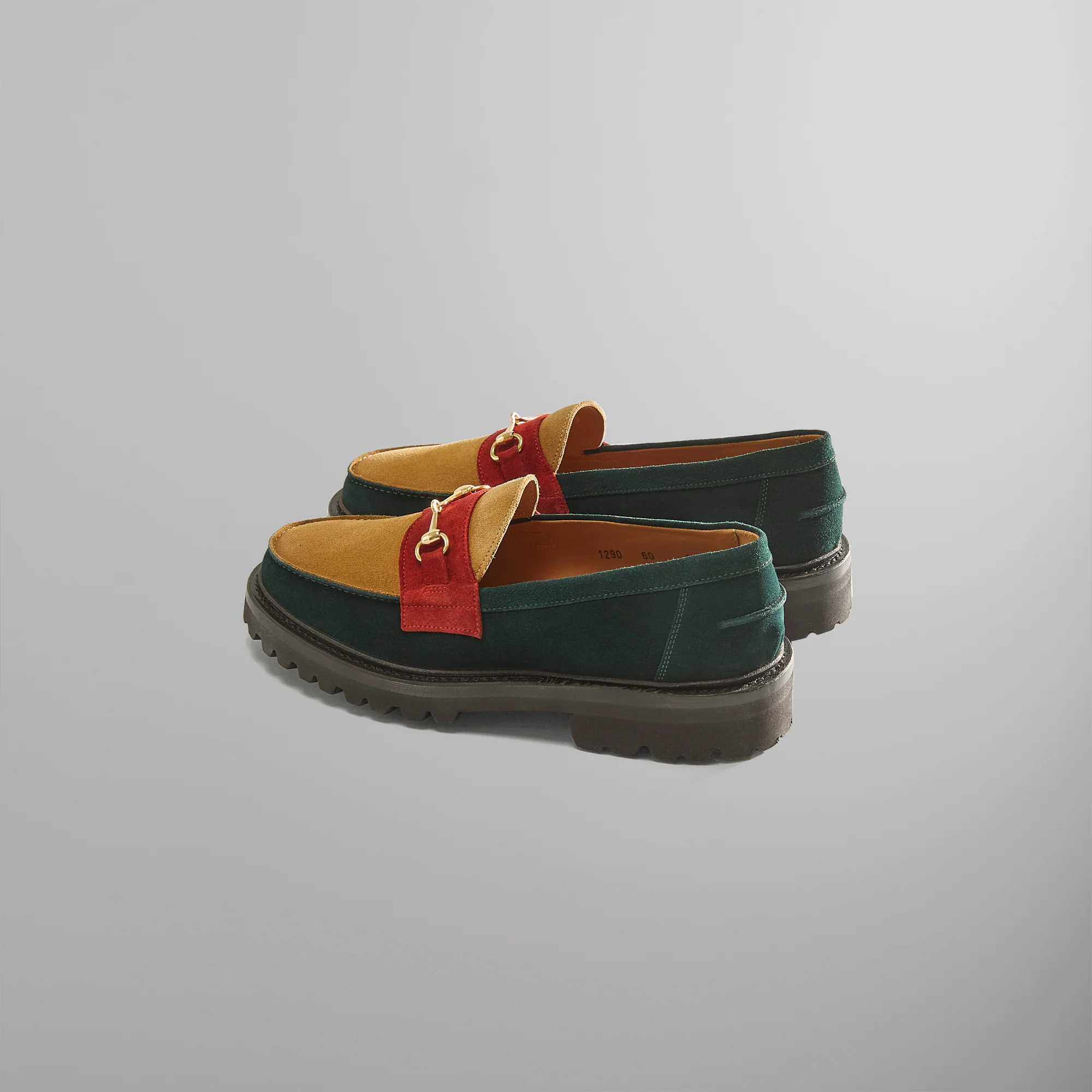 Kith for Blackstock & Weber The Mason Horse Bit Loafer - Emerald / Tan - Image 7