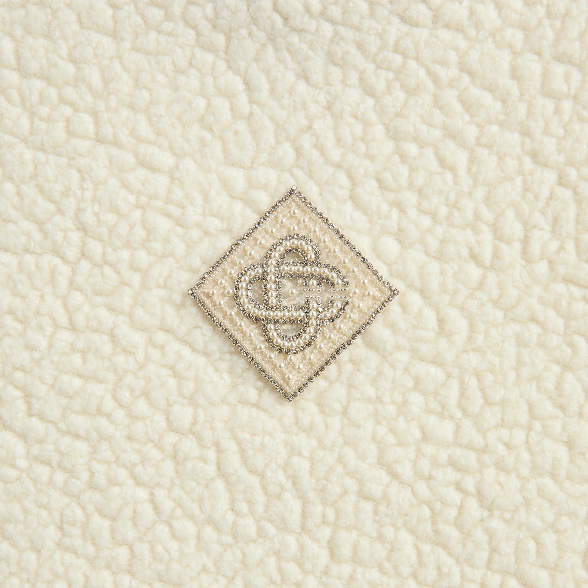 Casablanca Cashmere Sweatshirt - White - Image 3