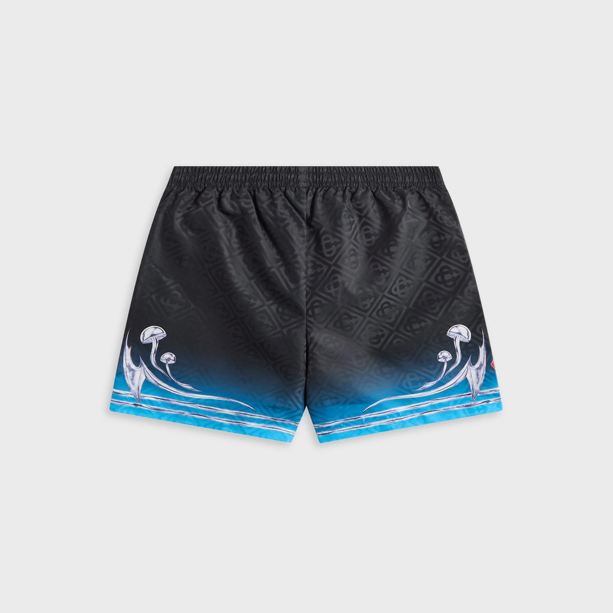 Casablanca Printed Swim Shorts - Black - Image 2