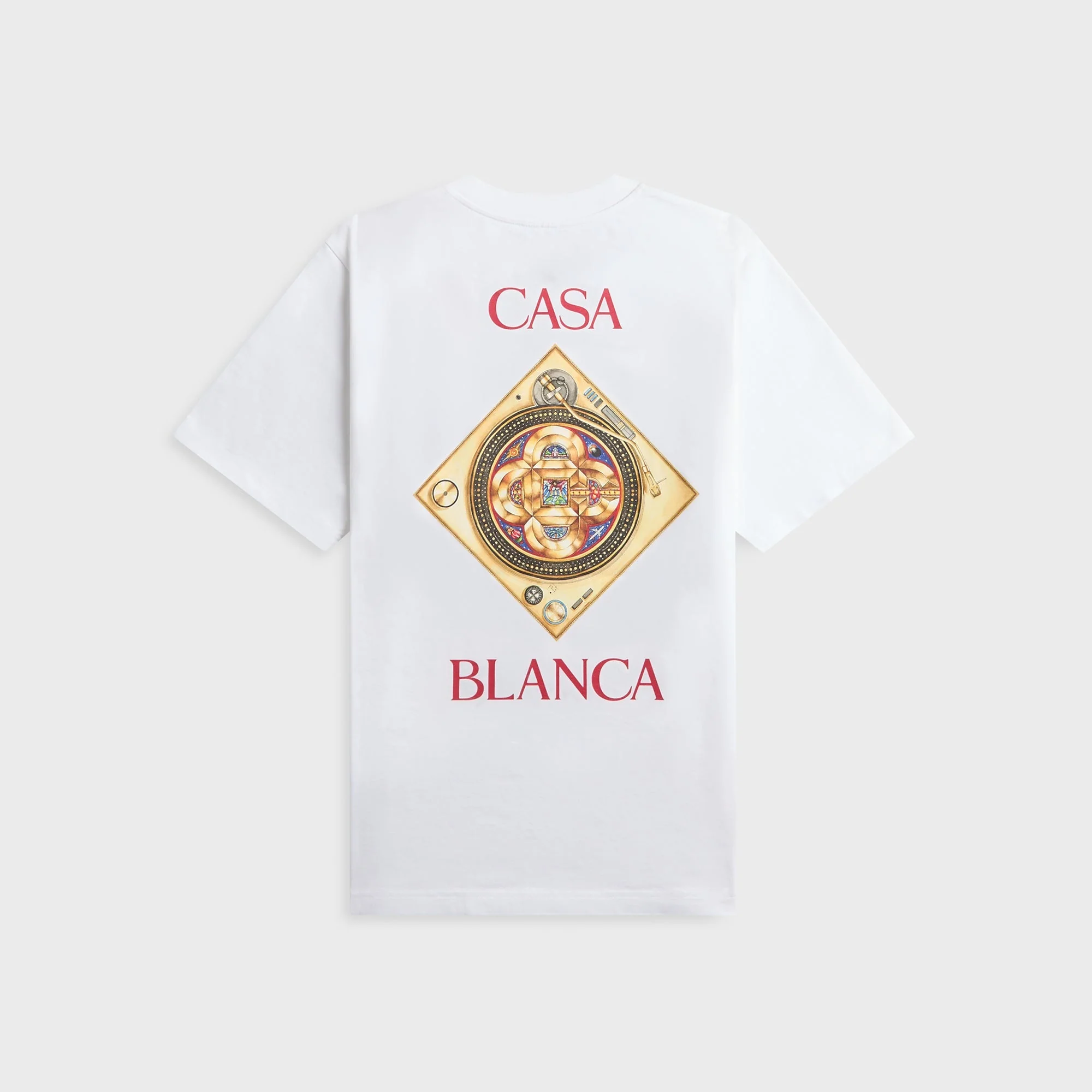 Casablanca Plafond Orne De Musique Short Sleeve Tee - White - Image 2