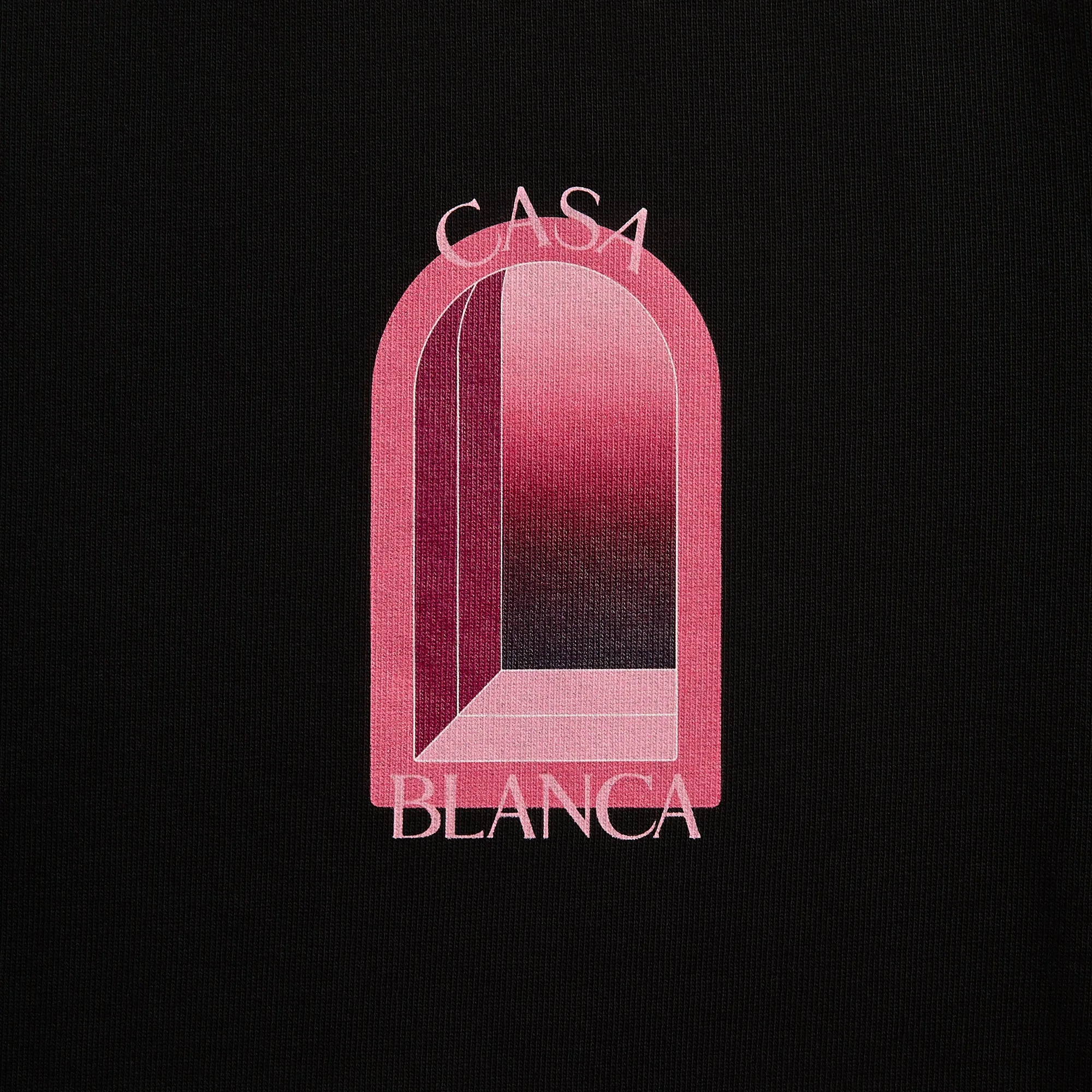 Casablanca Arches Classic Tee - Black - Image 3