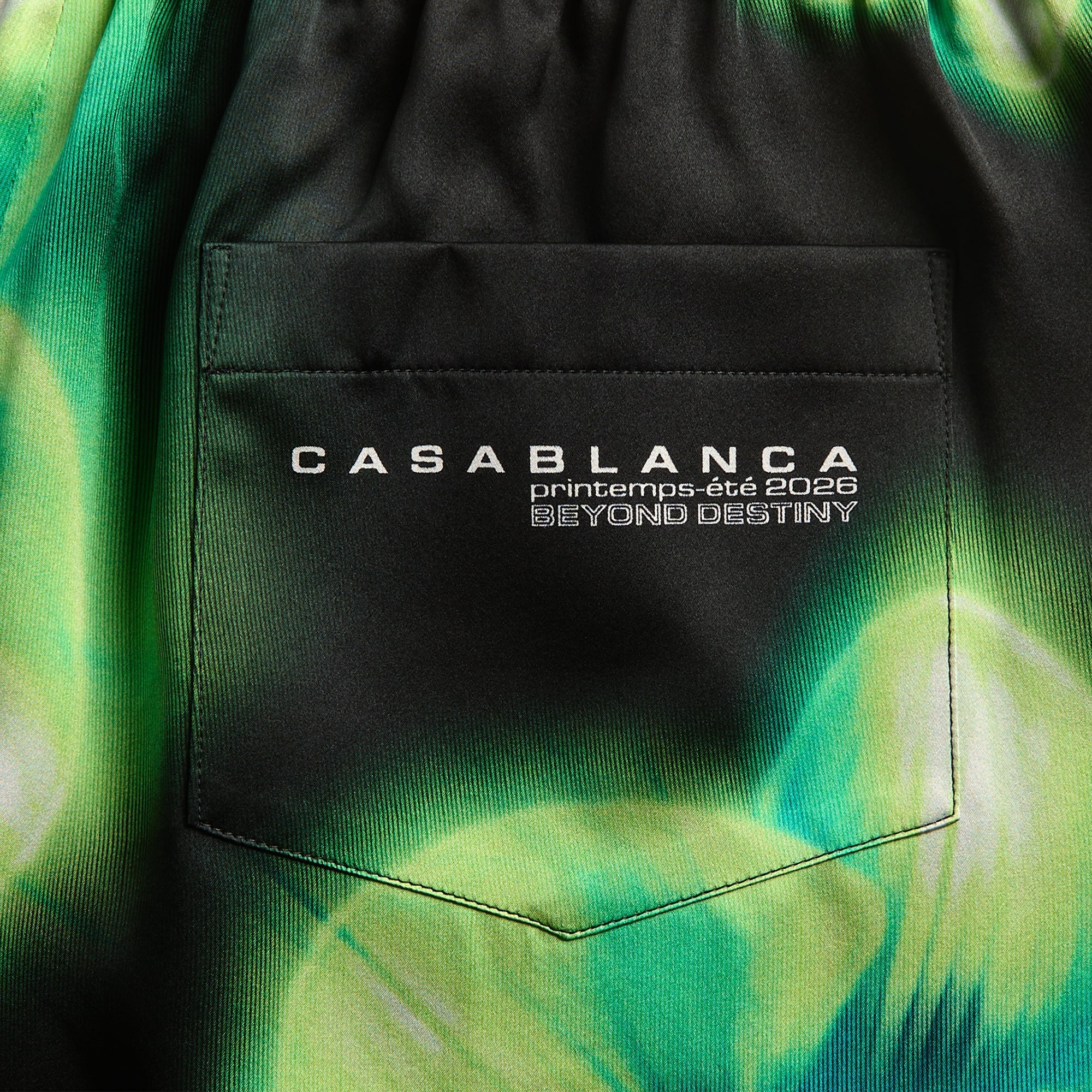 Casablanca Glitch Orchid Silk Short - Sporchid - Image 3