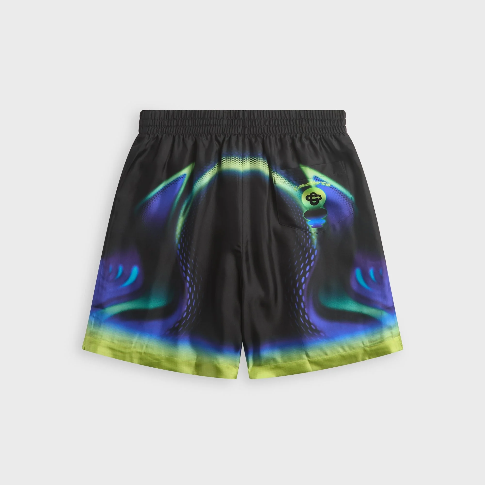 Casablanca Sporchid Silk Short - Black - Image 2