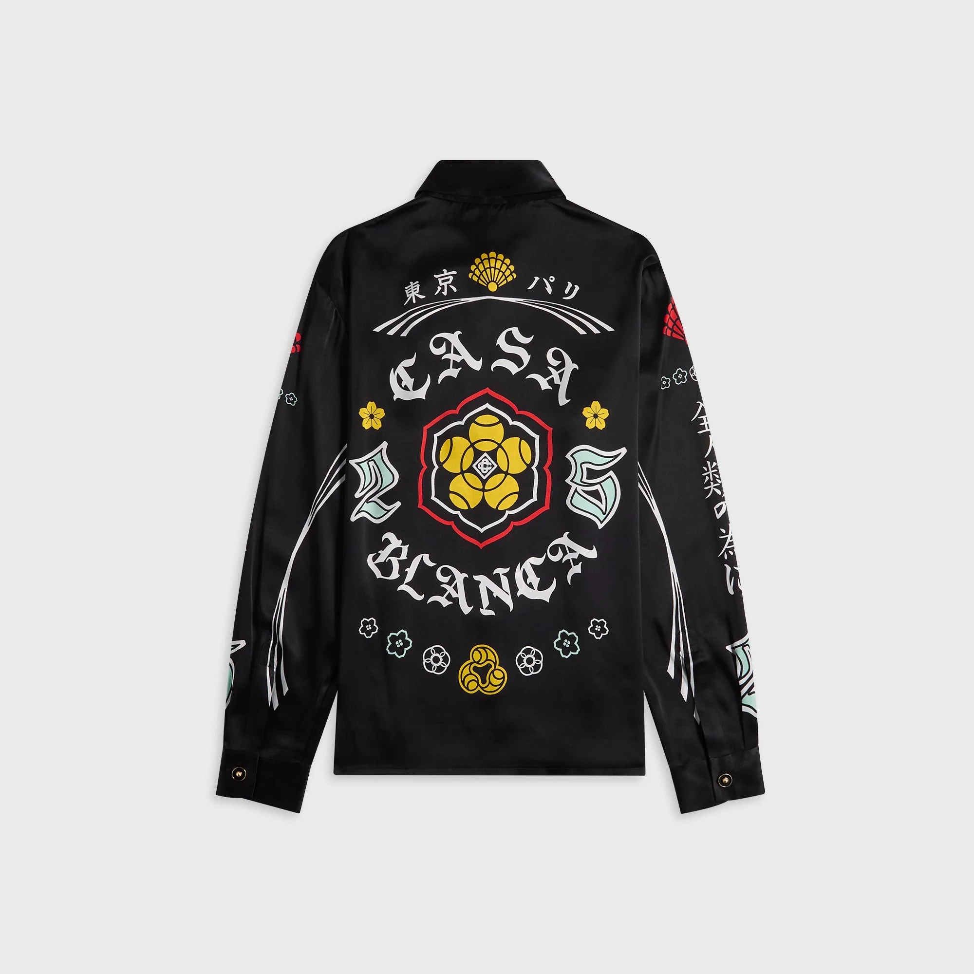 Casablanca Long Sleeve Shirt - Black - Image 2