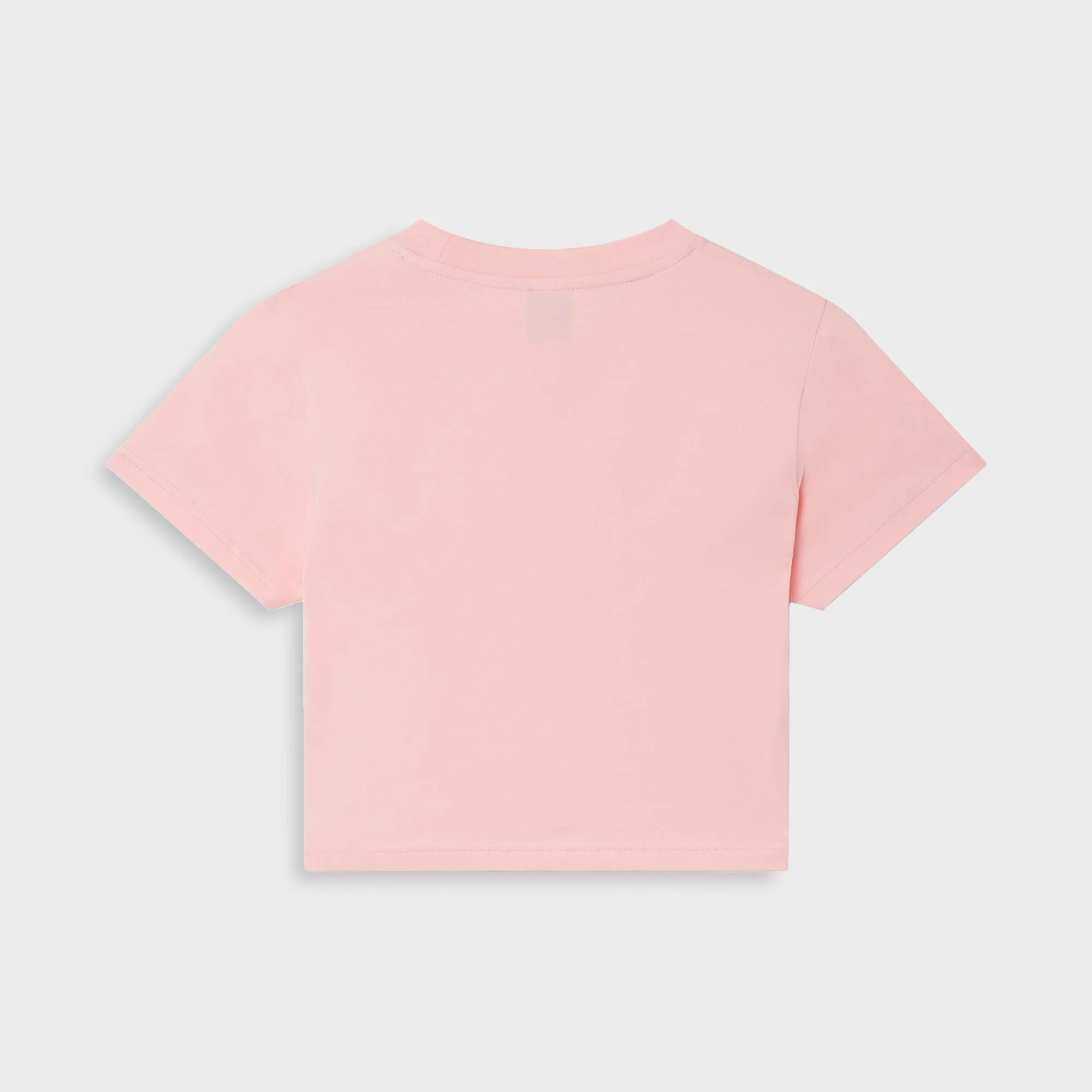 Casablanca Orchid Logo Cropped Baby Tee - Pink - Image 2