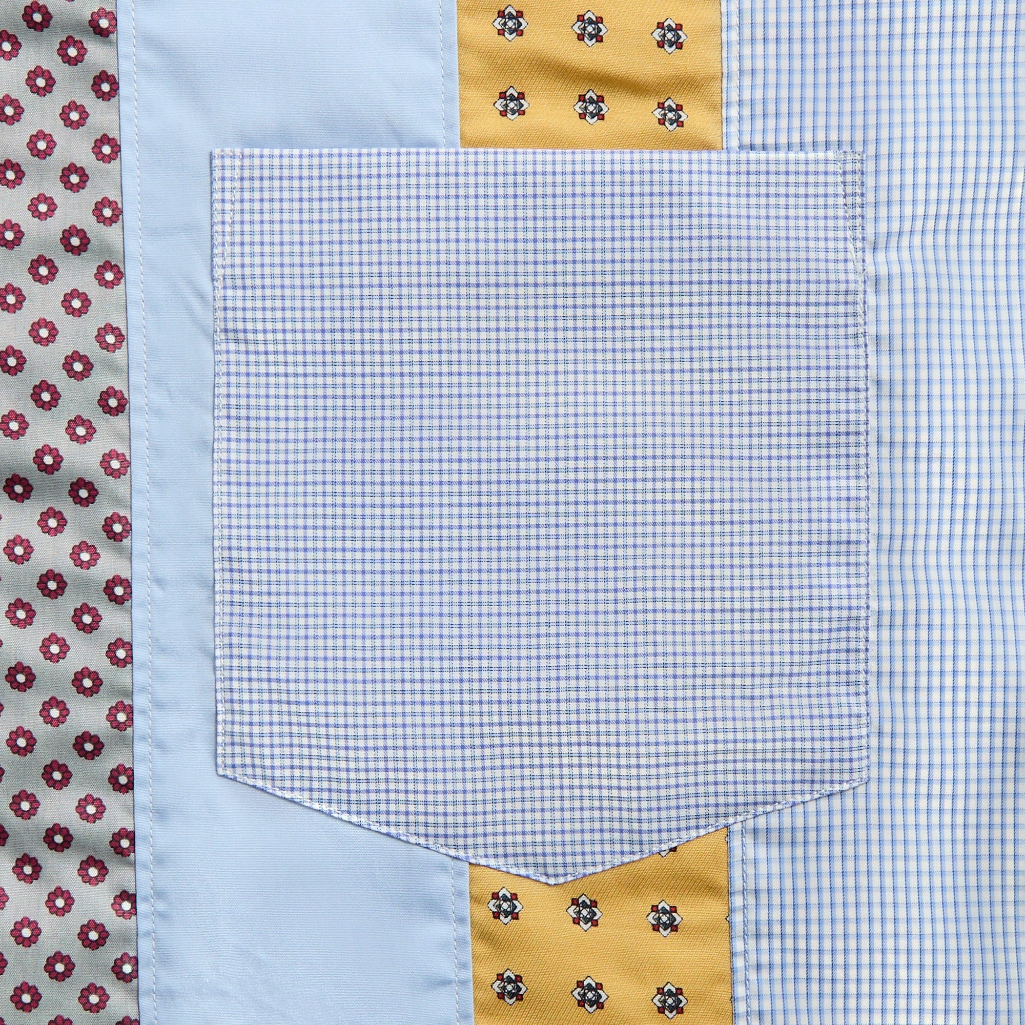 CDG Homme Shirt - White / Sax / Navy - Image 3
