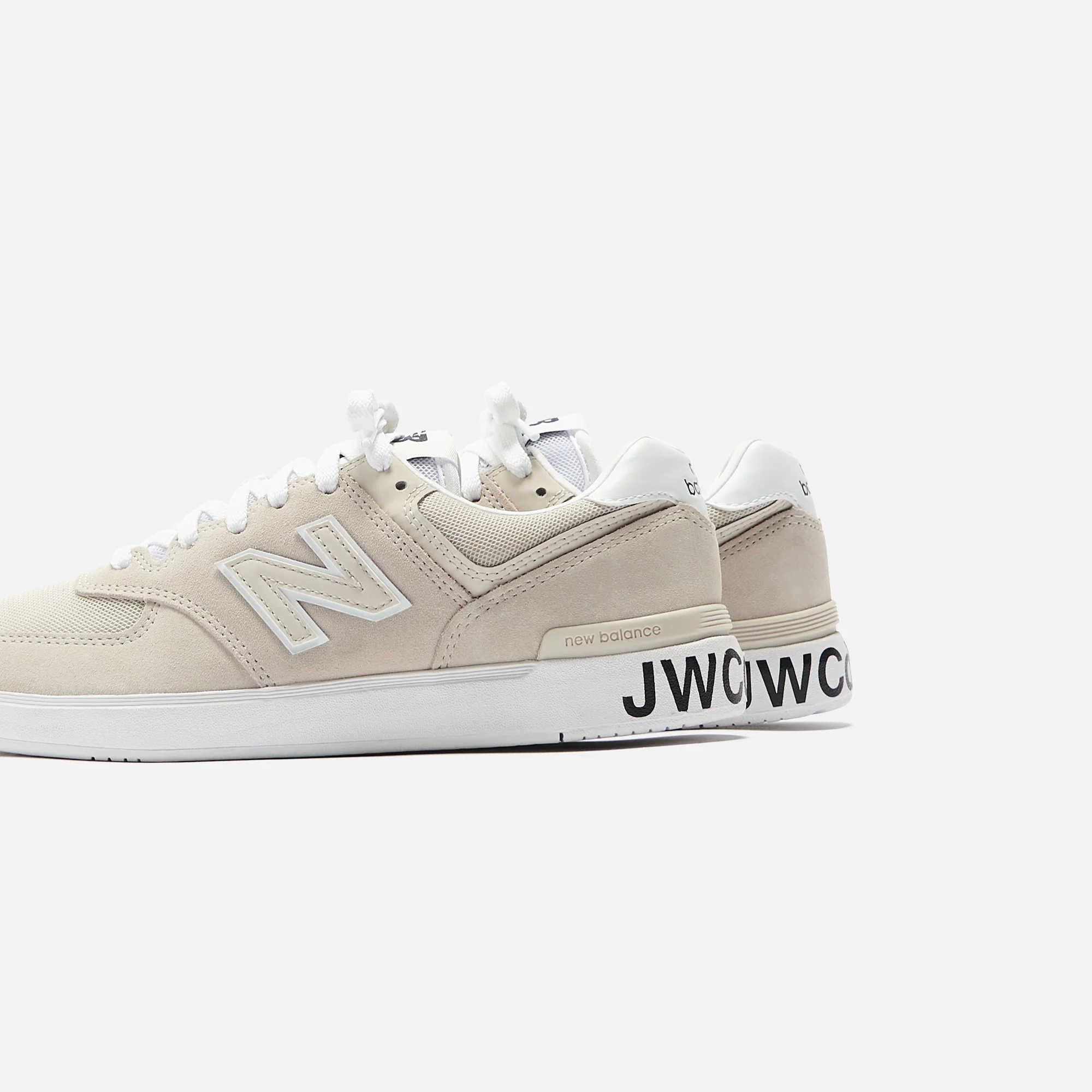 CDG Pocket New Balance x Junya Watanabe AM574 - Beige - Image 3