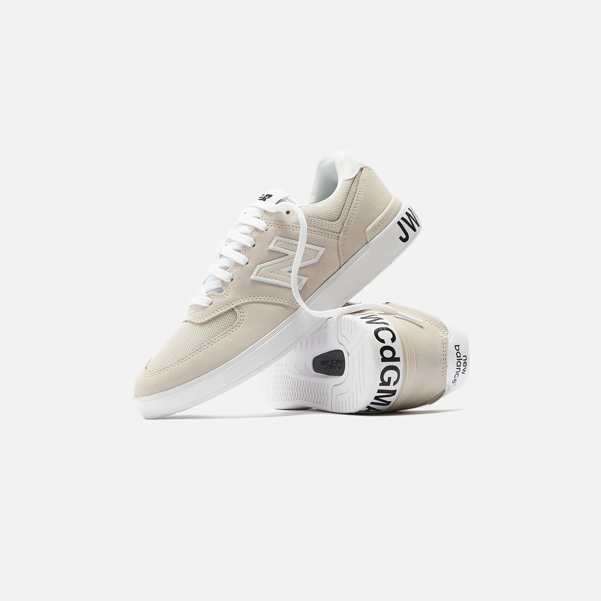 CDG Pocket New Balance x Junya Watanabe AM574 - Beige - Image 4