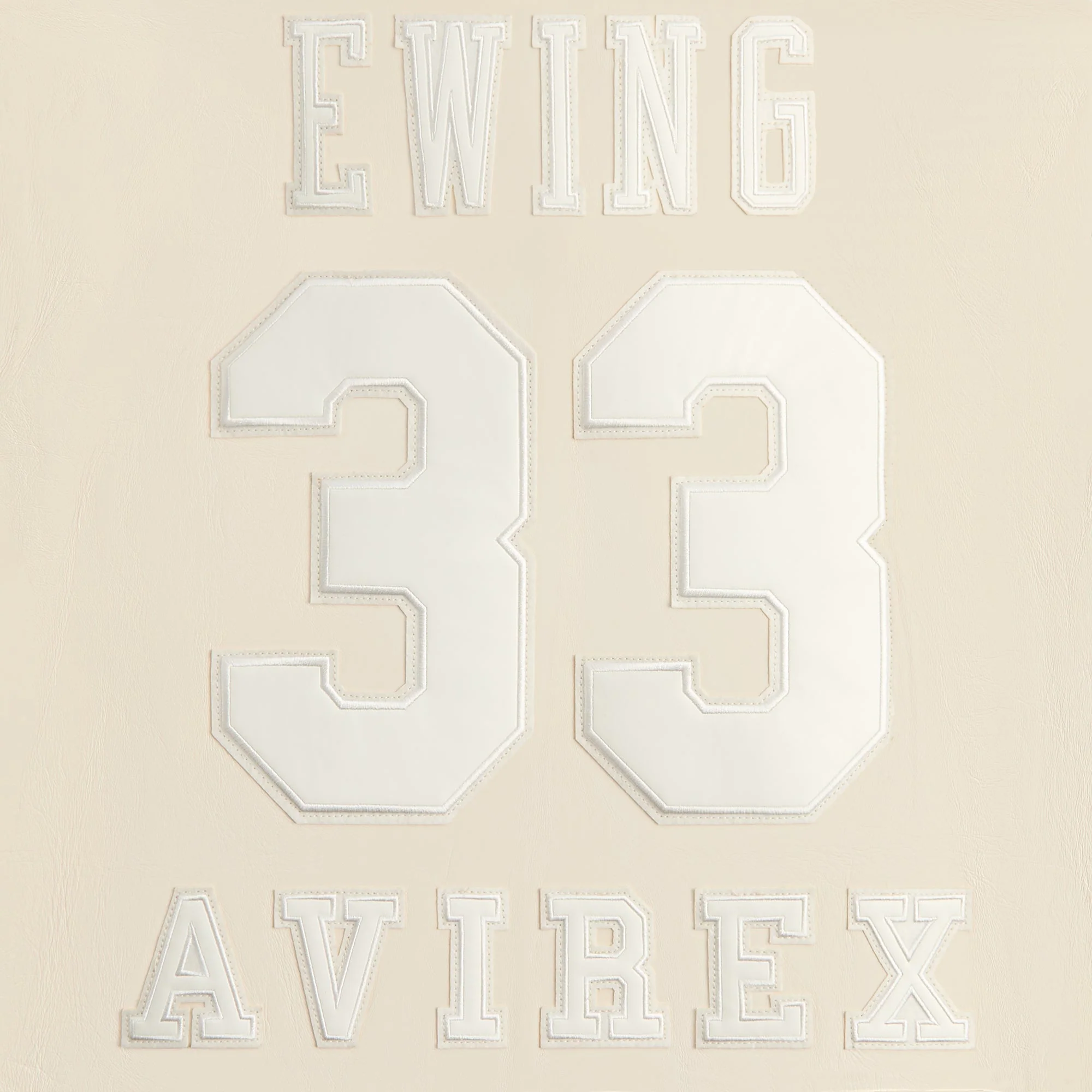 Kith & AVIREX for the New York Knicks Patrick Ewing Legend Jacket - Sandrift - Image 7