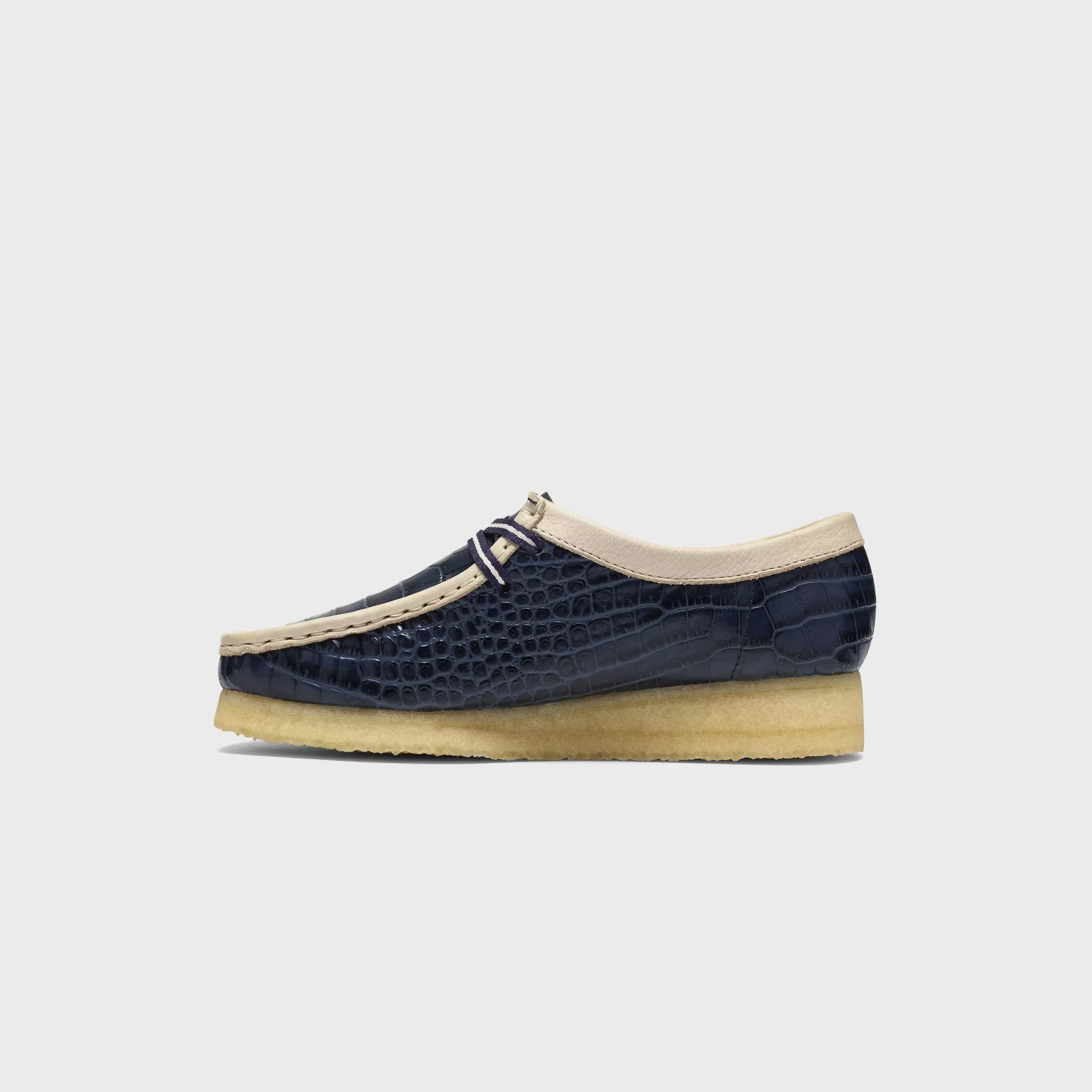 Clarks WMNS Wallabee - Blue Interest - Image 3