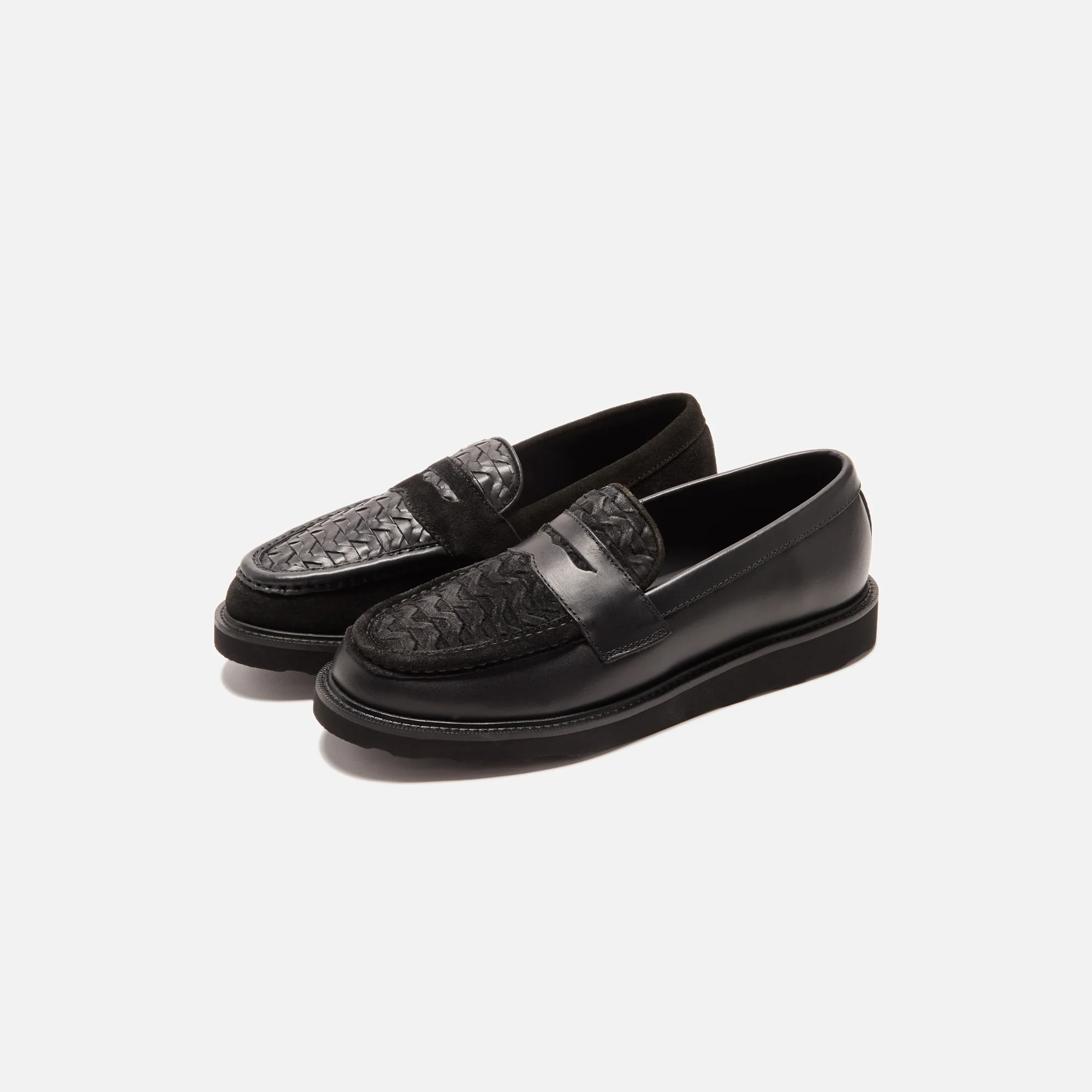 Caminando Loafer - Black / Black Weaving - Image 4