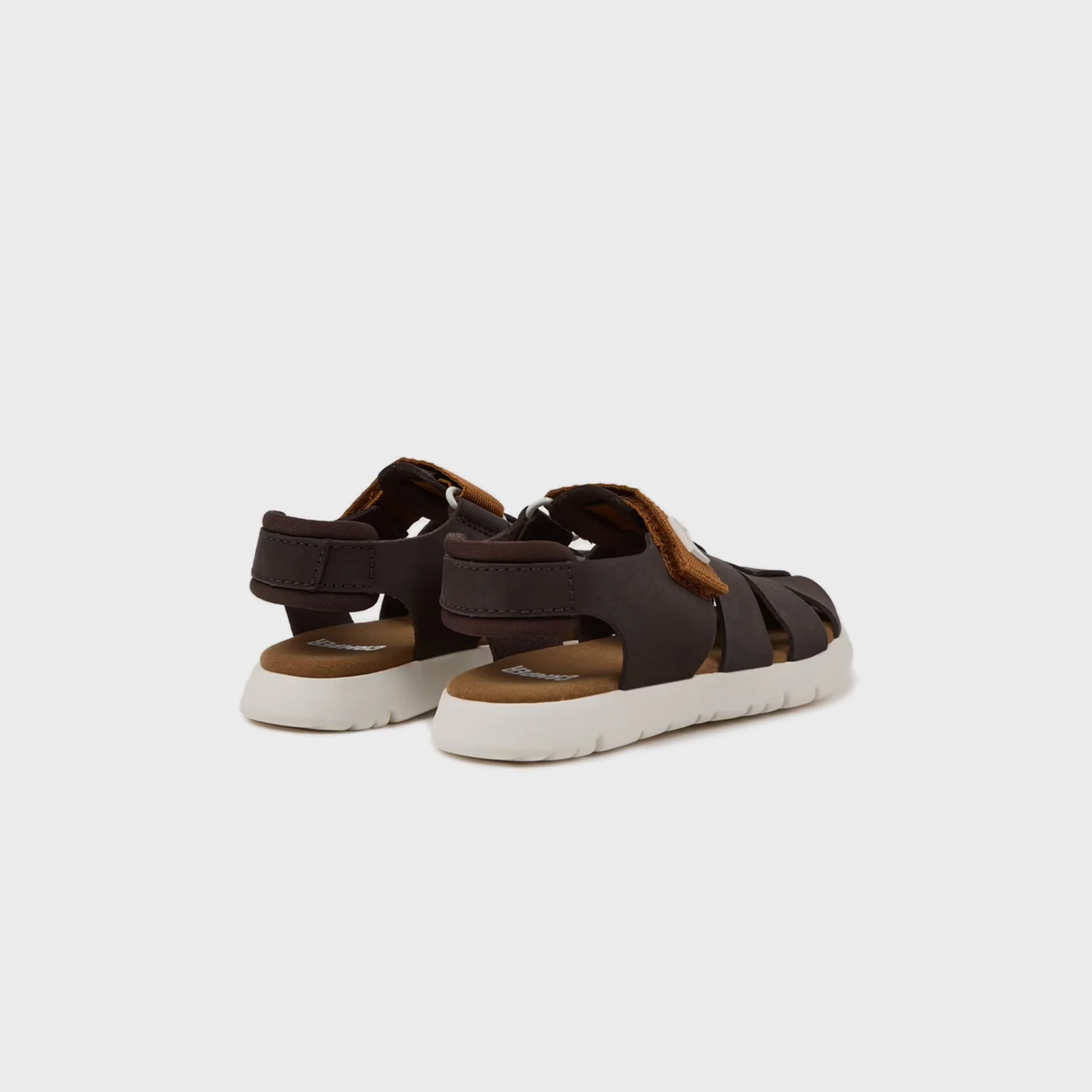 Camper Kids Oruga Sandals - Brown - Image 3
