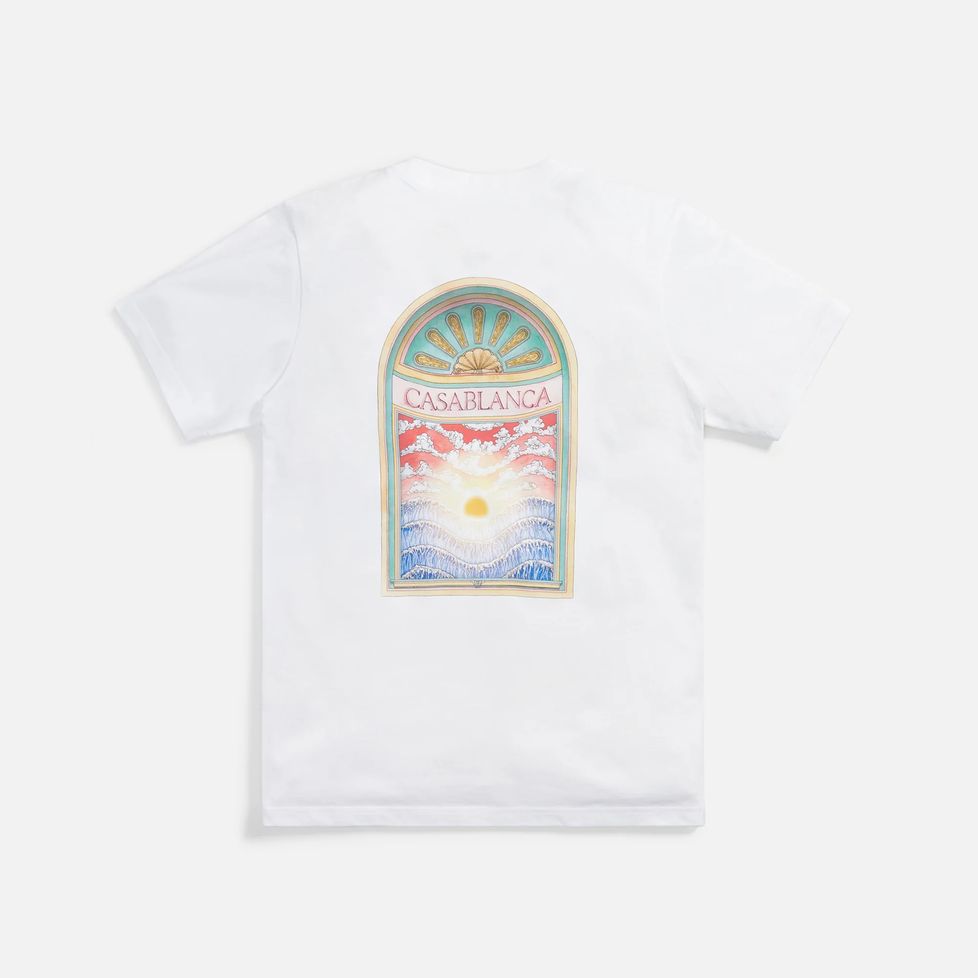 Casablanca Printed Tee Nouveaux Reves - White - Image 2