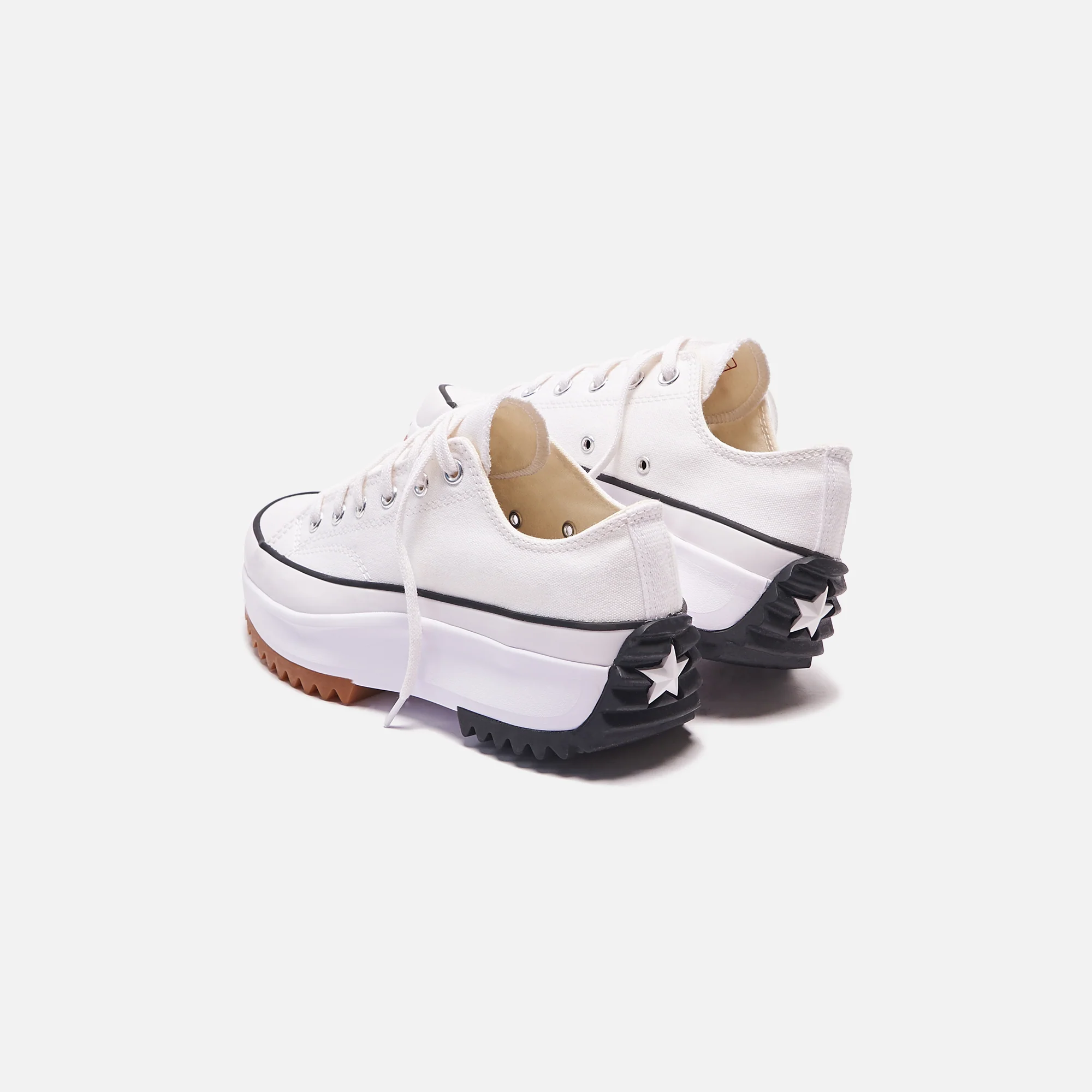 Converse Run Star Hike Ox - White / Black / Gum - Image 5
