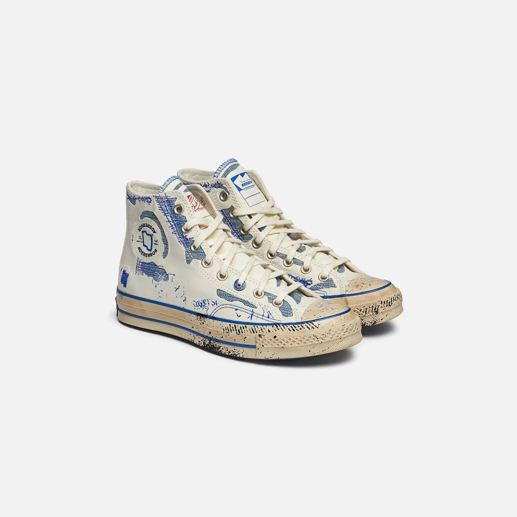 Converse x Ader Error Chuck 70 - White / Blue / Imperial Blue - Image 2