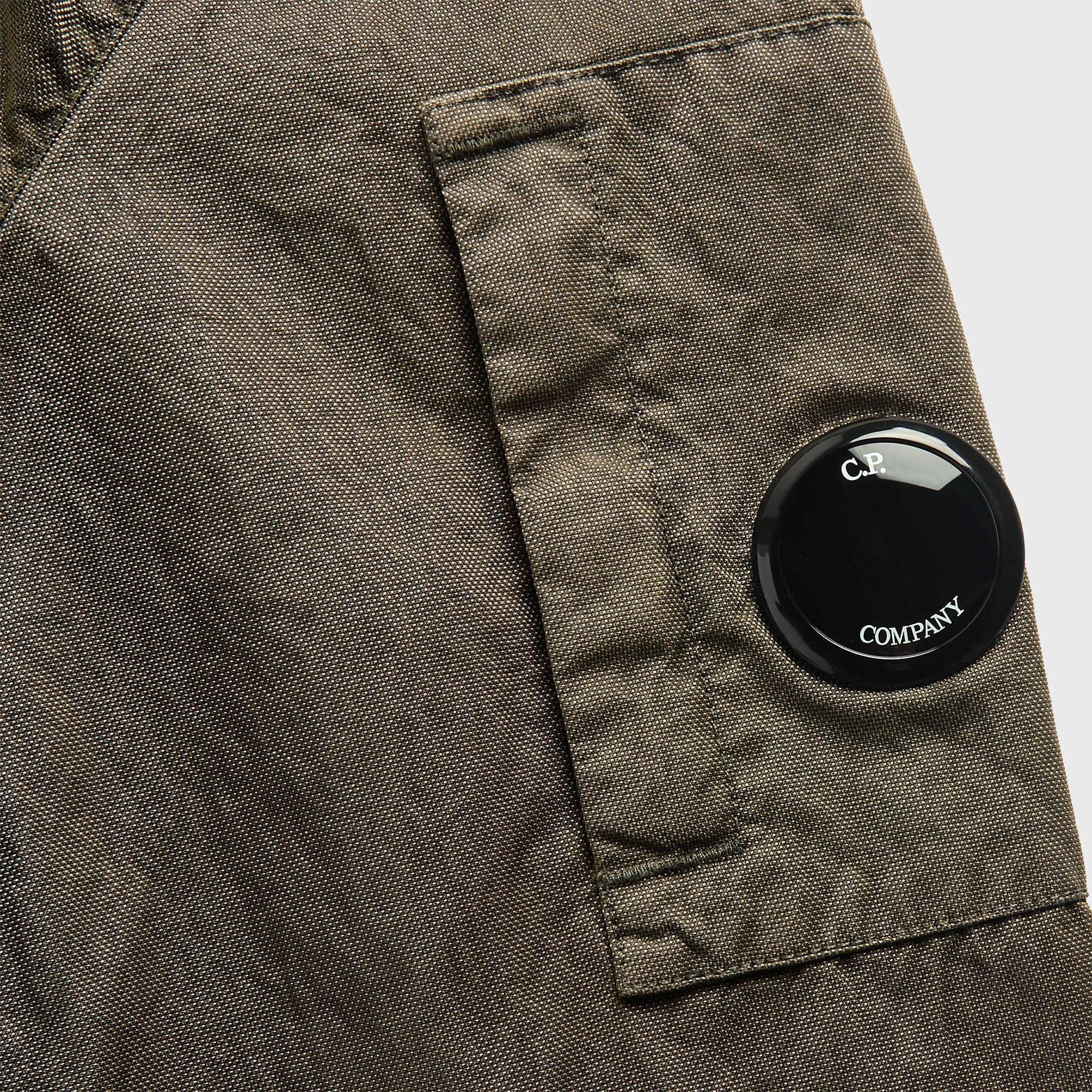 C.P. Company Panama-R Bomber Jacket - Moss Gray - Image 3