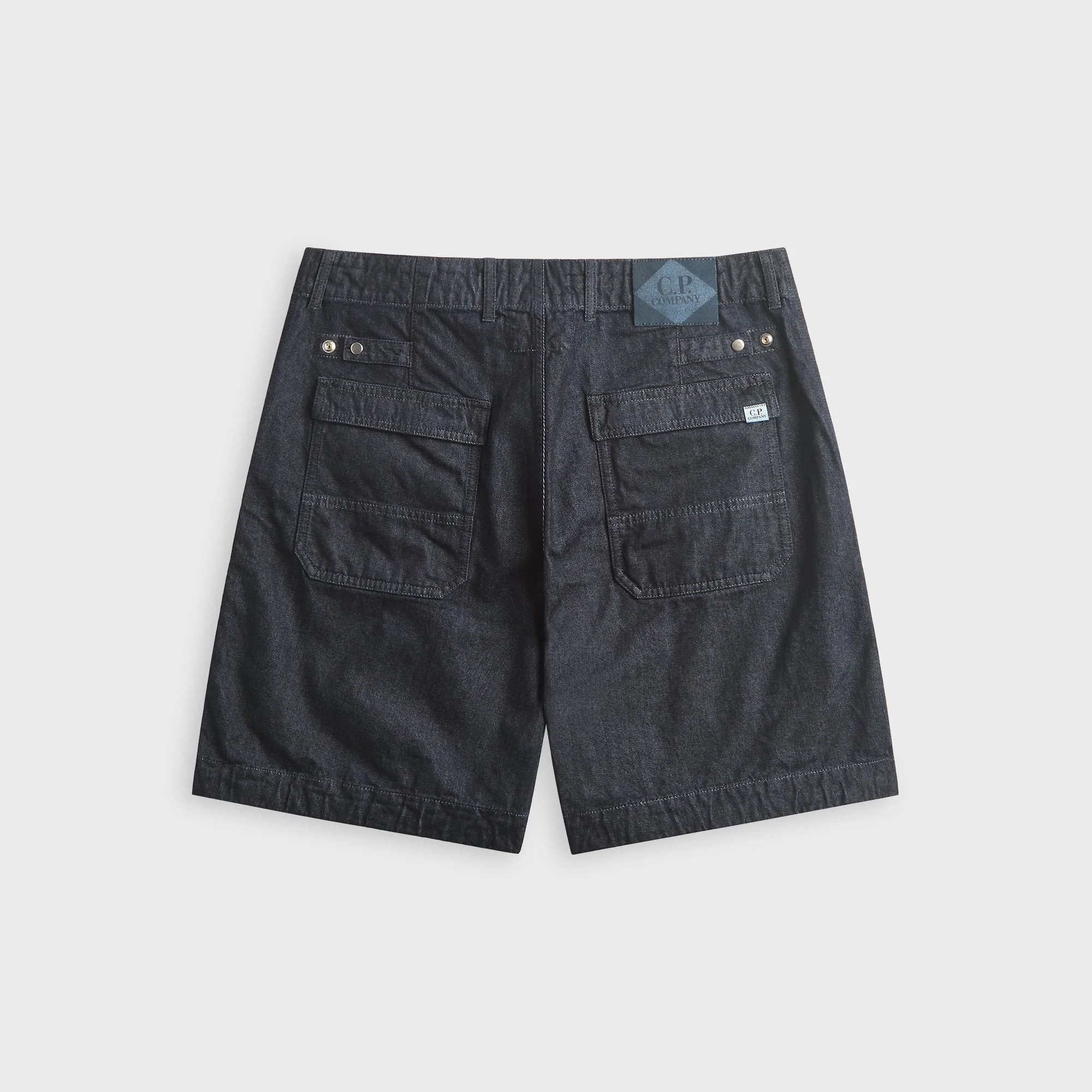 C.P. Company 3/1 Denim Short - Denim Blue - Image 2