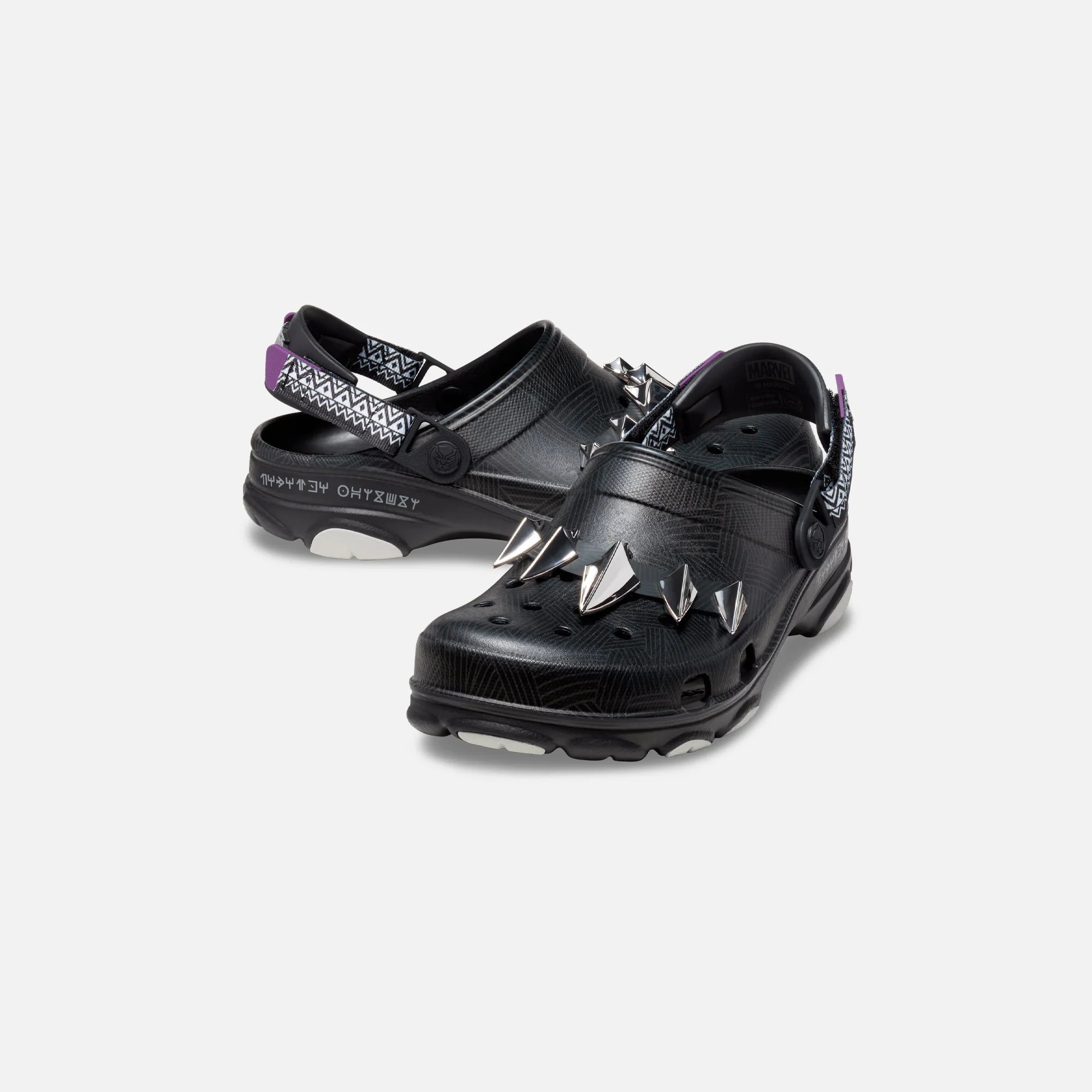 Crocs x Black Panther Classic All-Terrain Clog - Black - Image 3