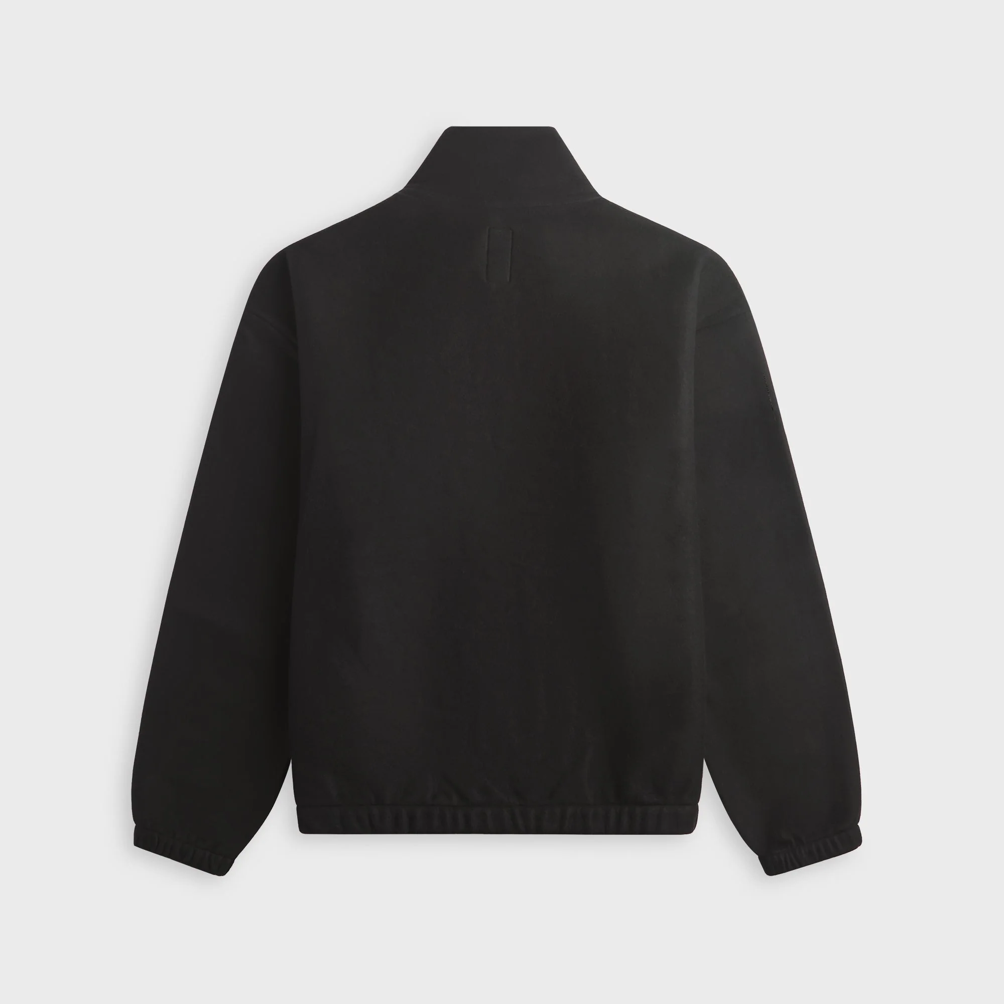 vowels Fleece Quarter Zip - Black - Image 2