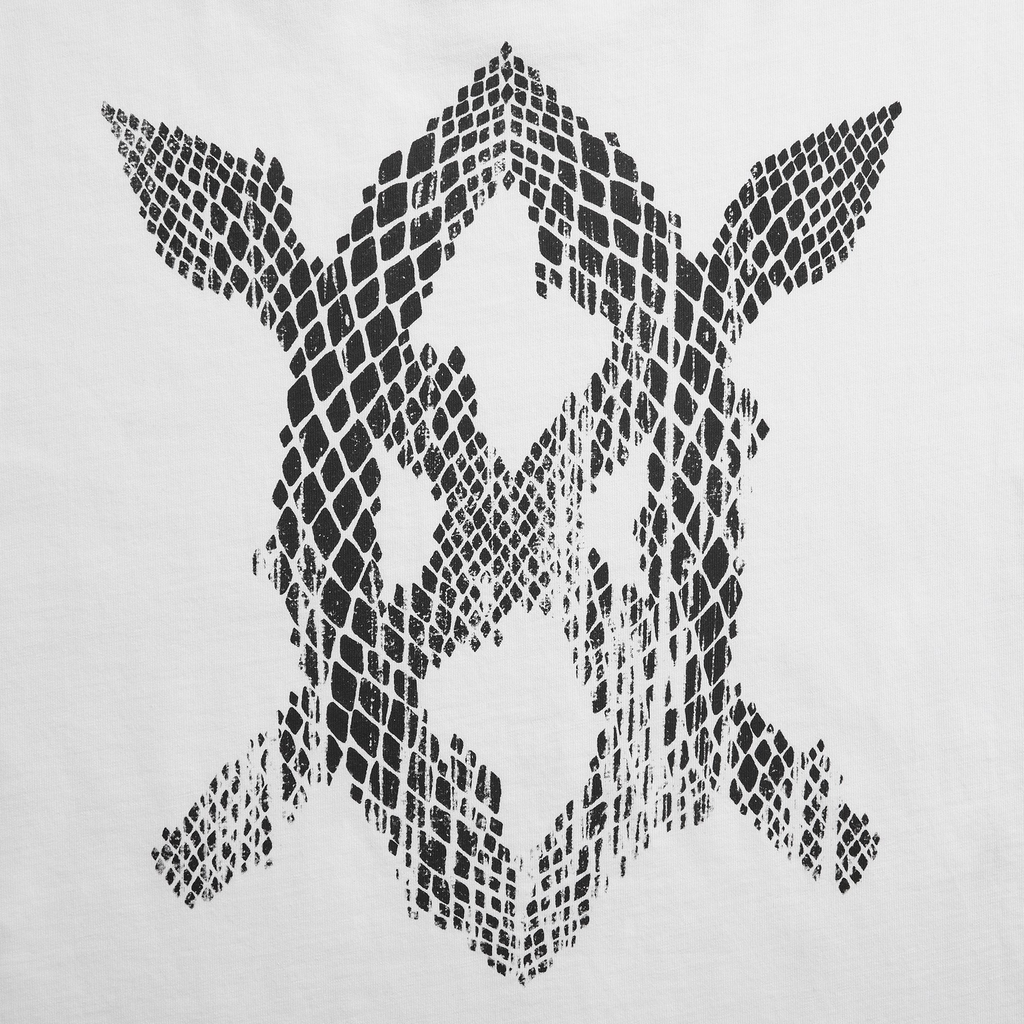 Daily Paper Snake Shield Tee - White - Image 3