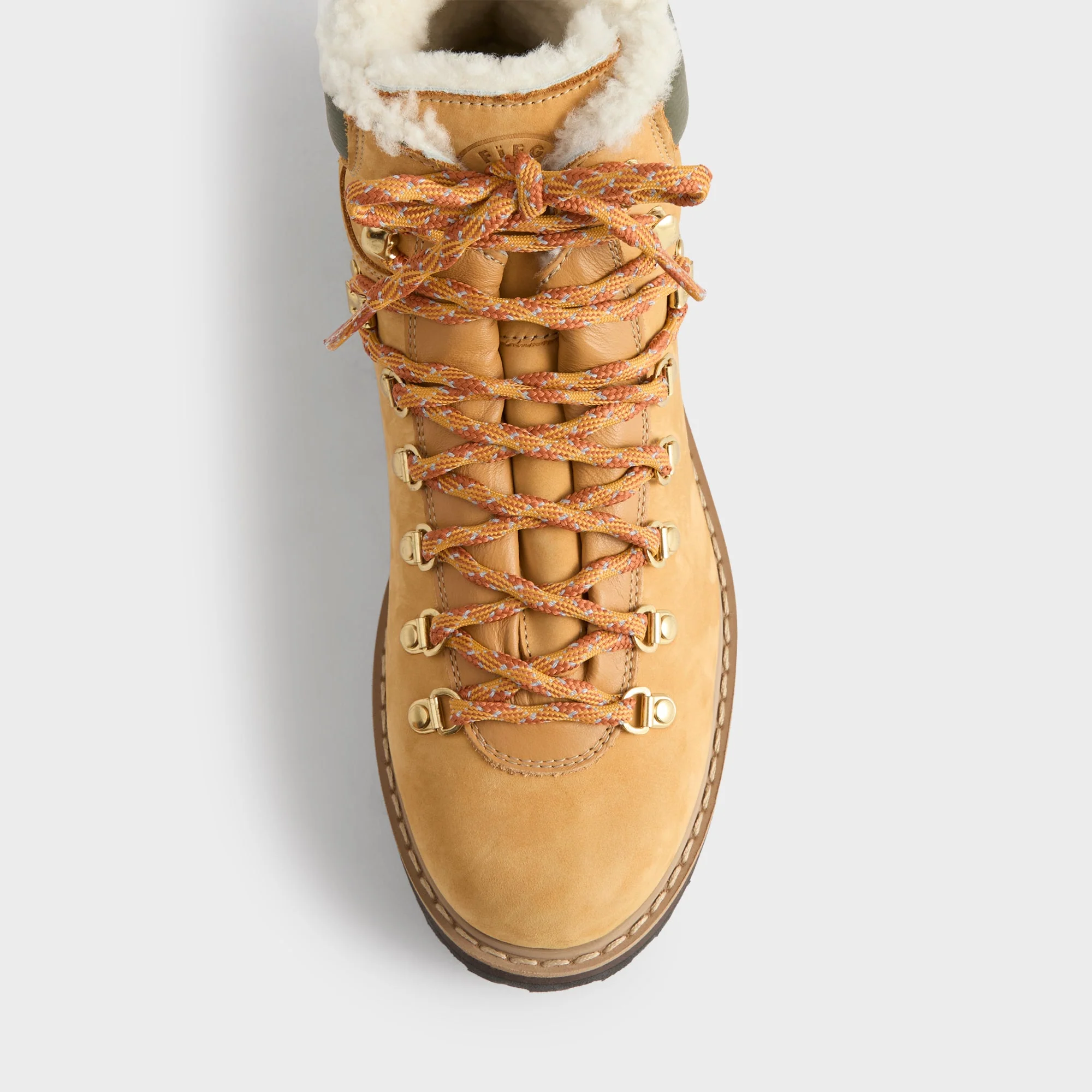Ronnie Fieg for Diemme Roccia Vet Shearling - Wheat - Image 7