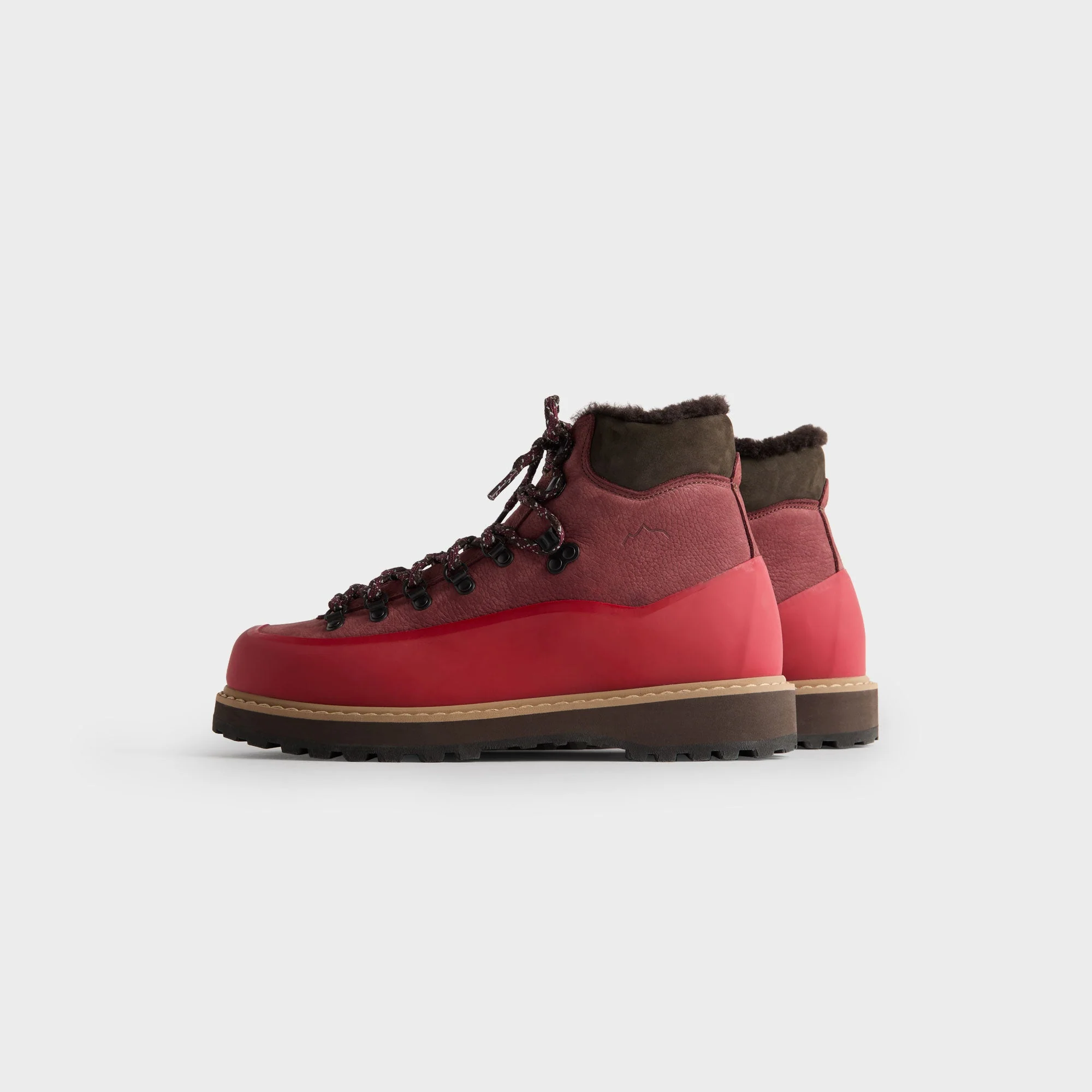 Ronnie Fieg for Diemme WMNS Roccia Vet Gomma Shearling - Bordeaux - Image 4