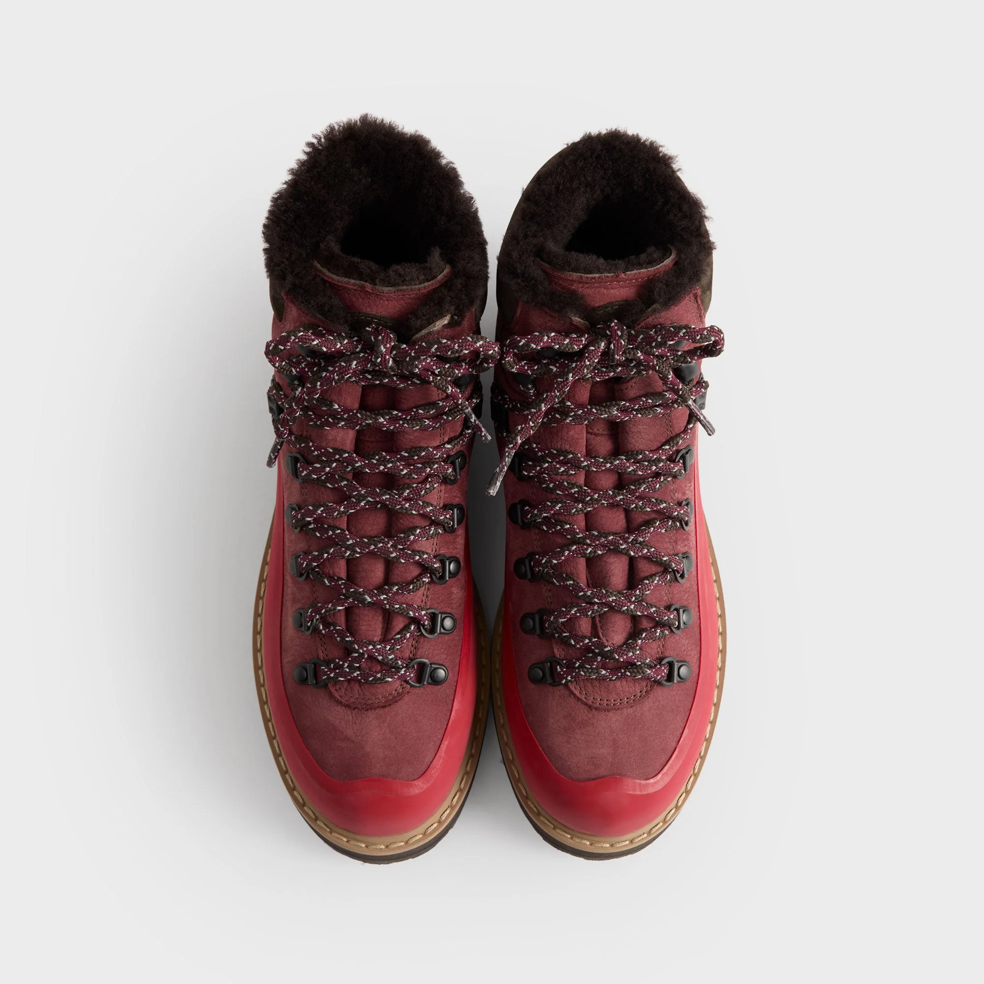 Ronnie Fieg for Diemme WMNS Roccia Vet Gomma Shearling - Bordeaux - Image 6