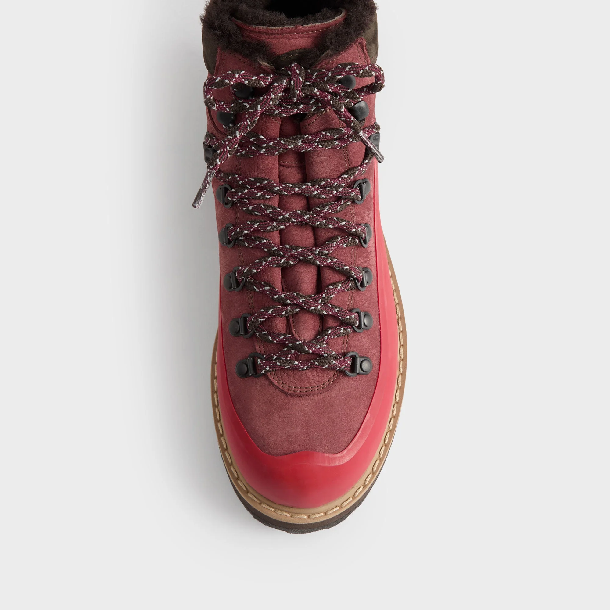 Ronnie Fieg for Diemme WMNS Roccia Vet Gomma Shearling - Bordeaux - Image 7