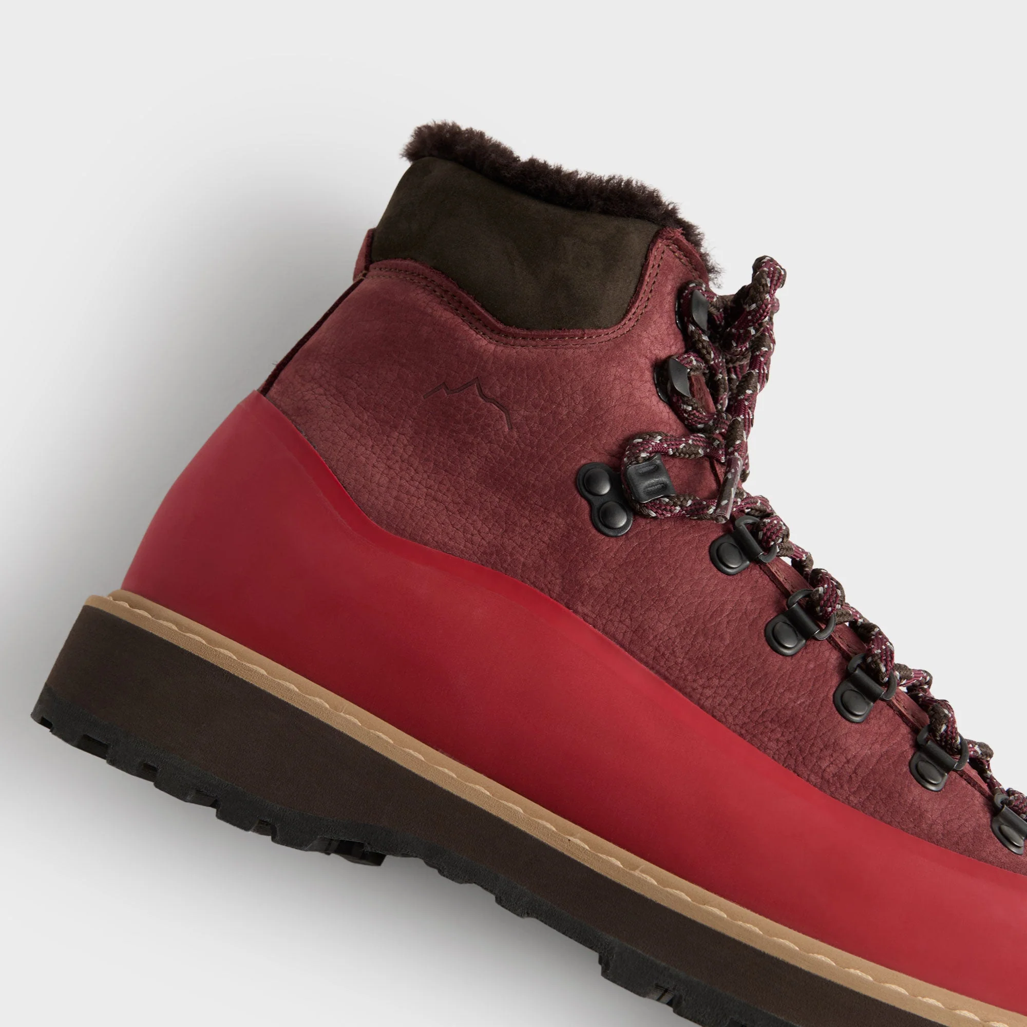 Ronnie Fieg for Diemme WMNS Roccia Vet Gomma Shearling - Bordeaux - Image 8