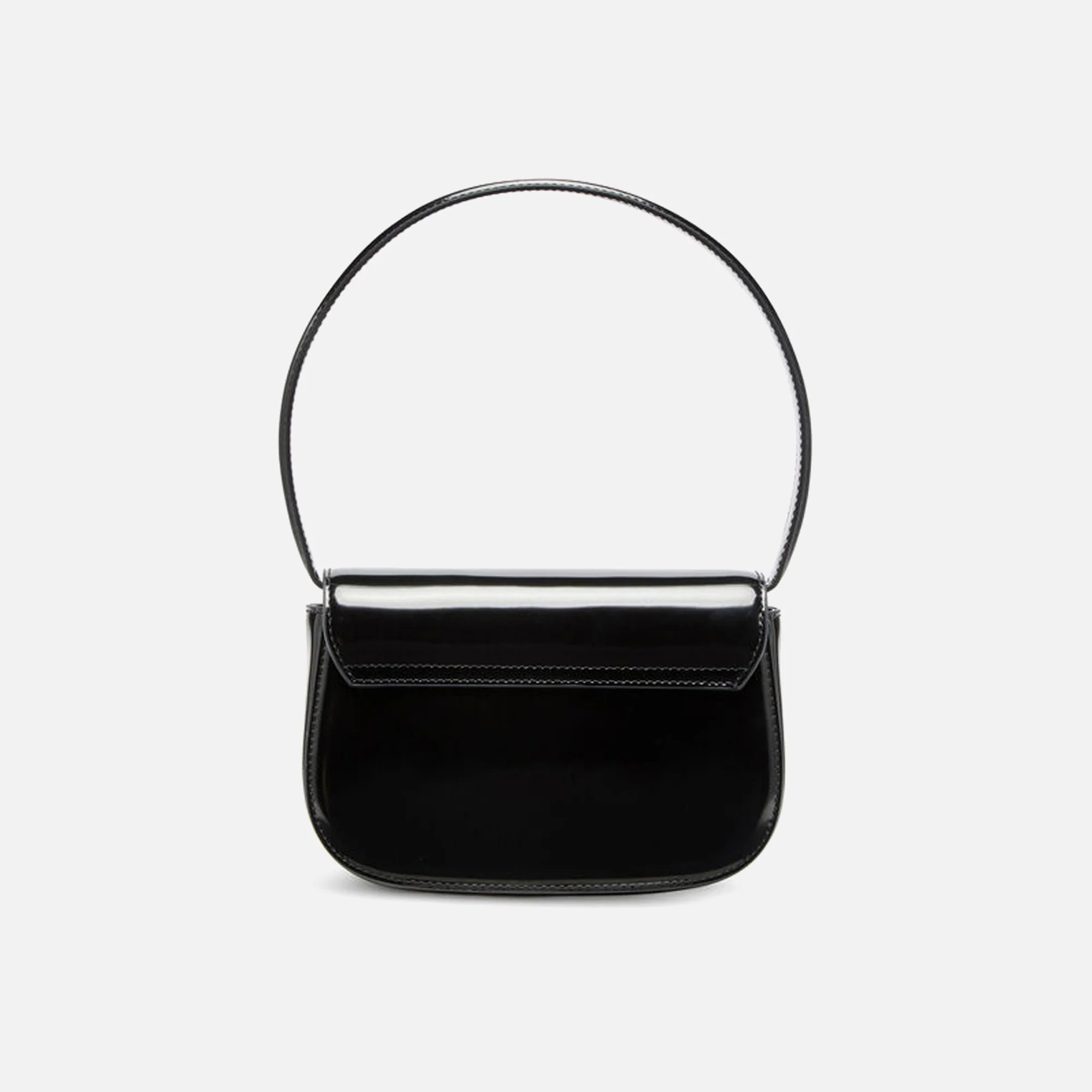 Diesel 1 DR Mirror Leather Bag - Black - Image 2