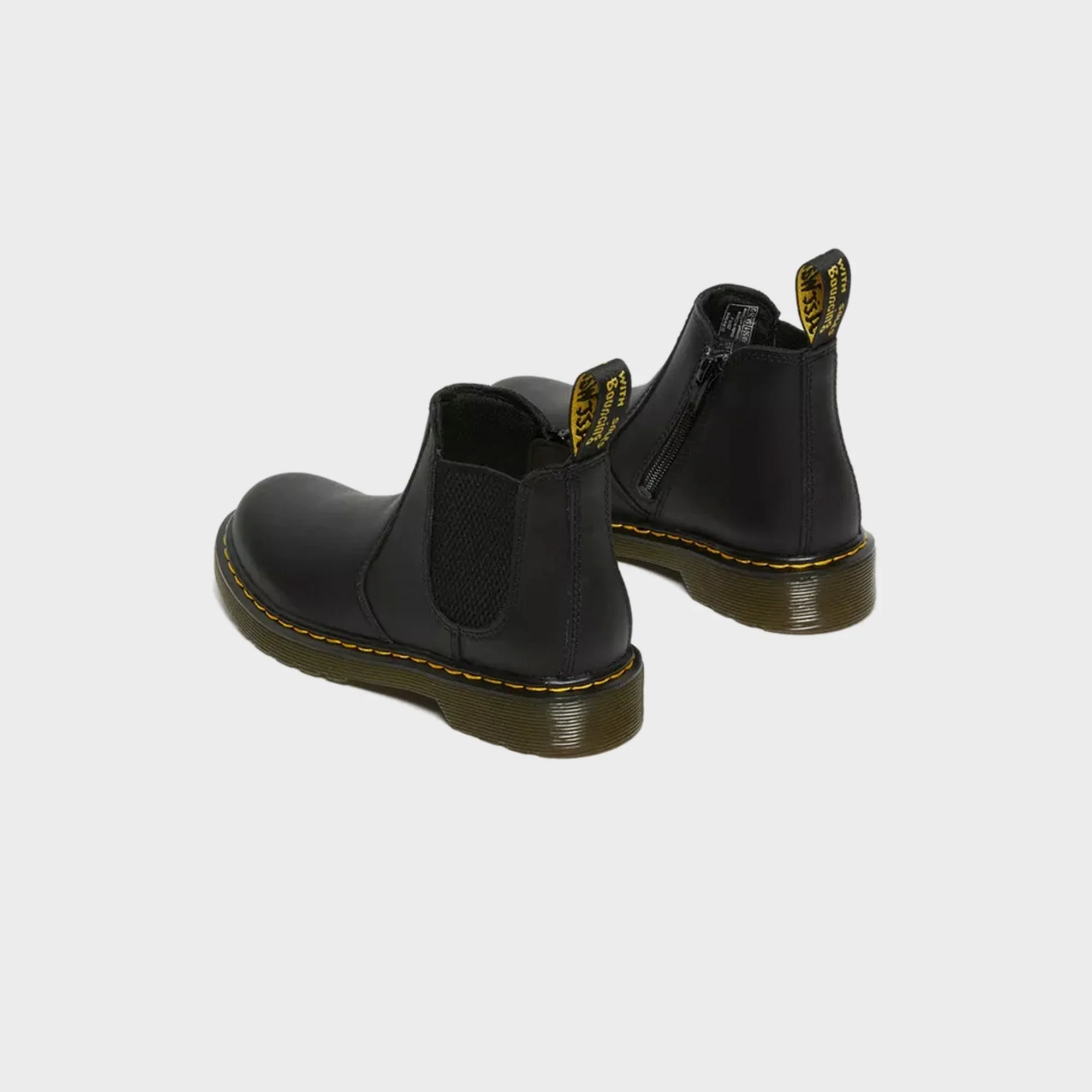 Dr. Martens PS Softy T Chelsea Leather 2976 Boots - Black - Image 3