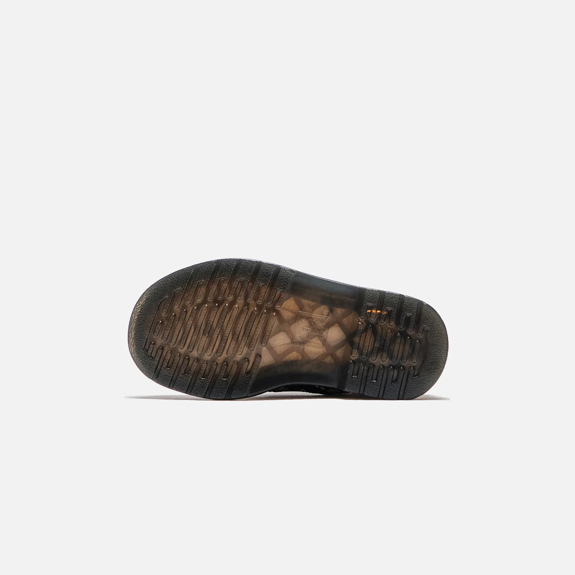 DR. MARTENS Youth1460 Floral Print Leather - Black Hydro - Image 3