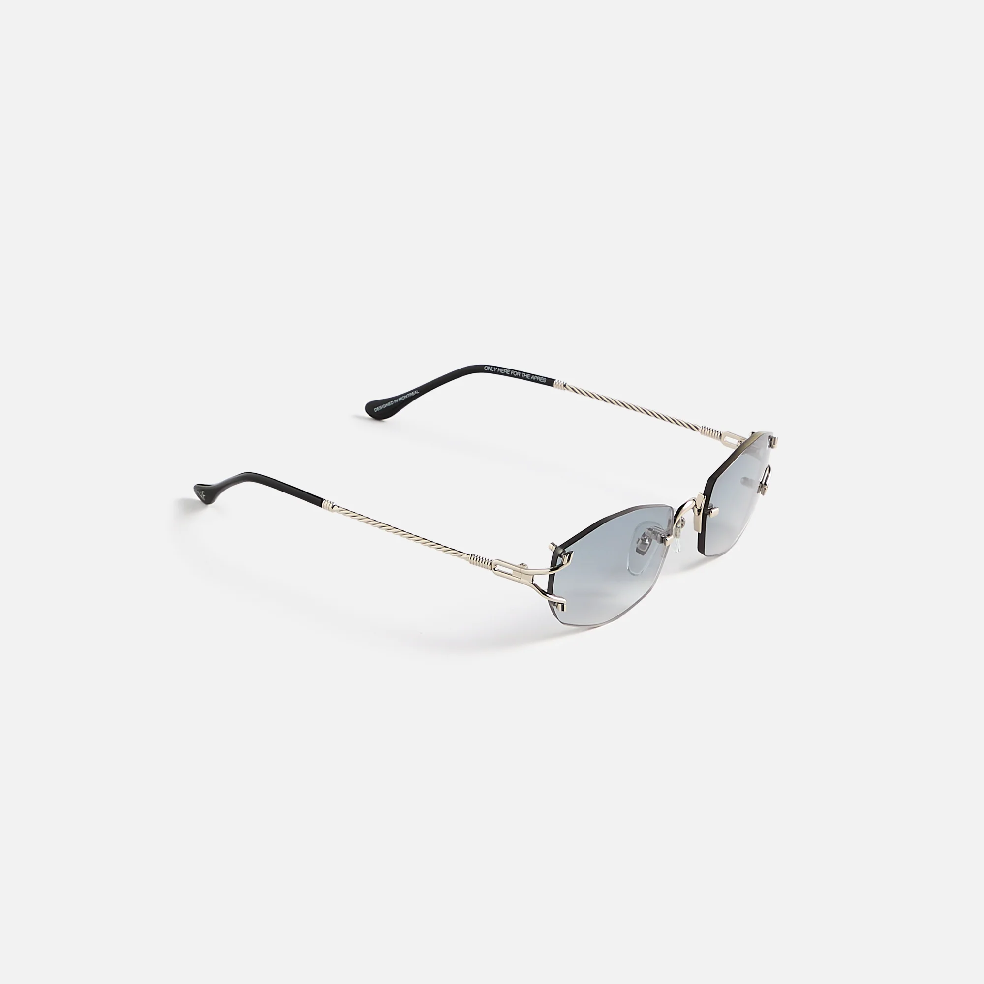 Vintage Frames Aspen Drill Mount 24KT White Gold - Silver - Image 2