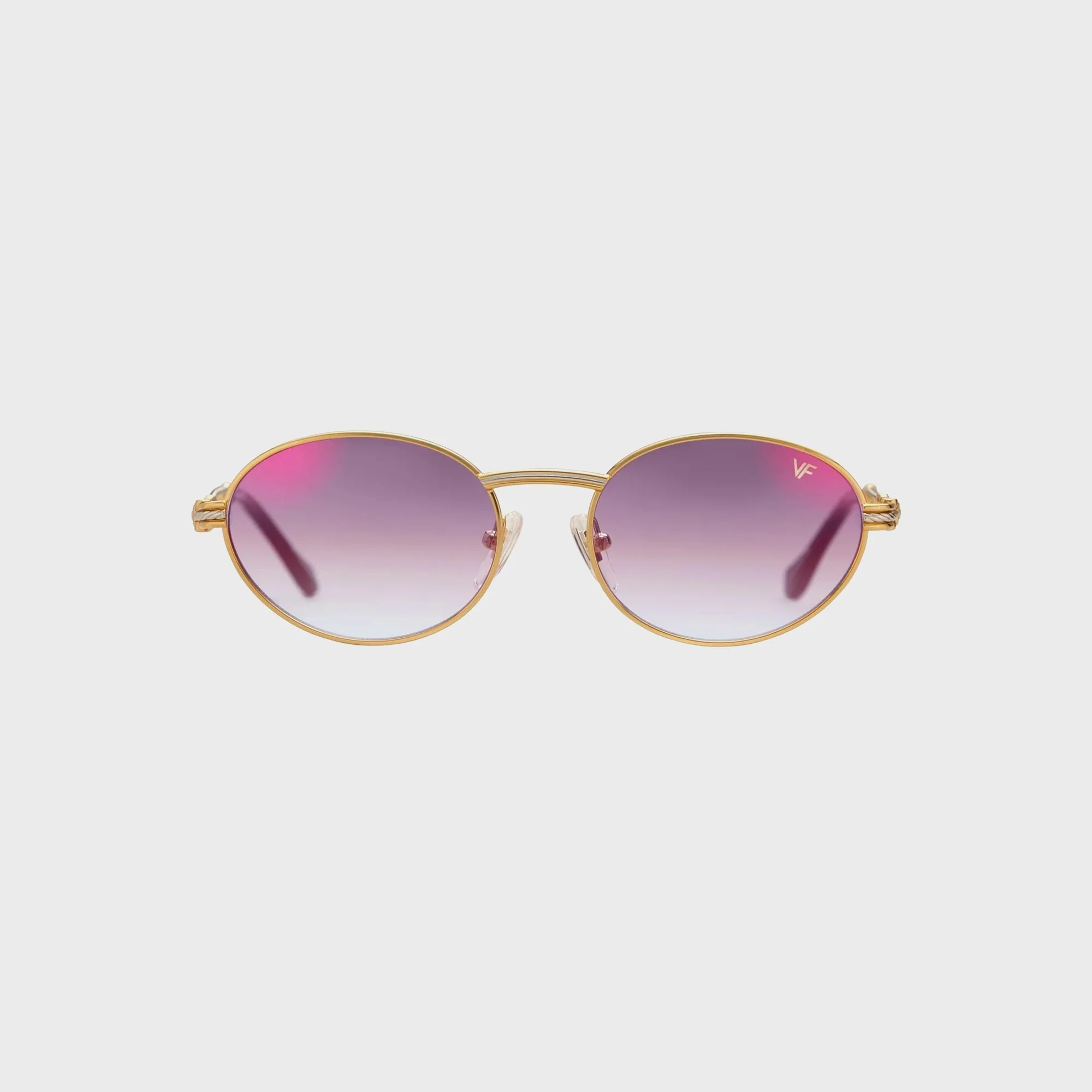 Vintage Frames Pac Double Rope Edition 18KT Two-Tone - Gold / Grape Pop