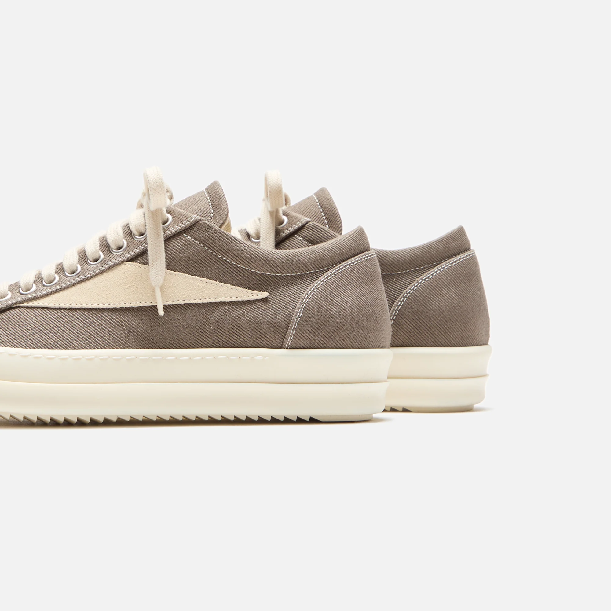 Rick Owens DRKSHDW Vintage Sneakers Low - Dust / Milk - Image 3