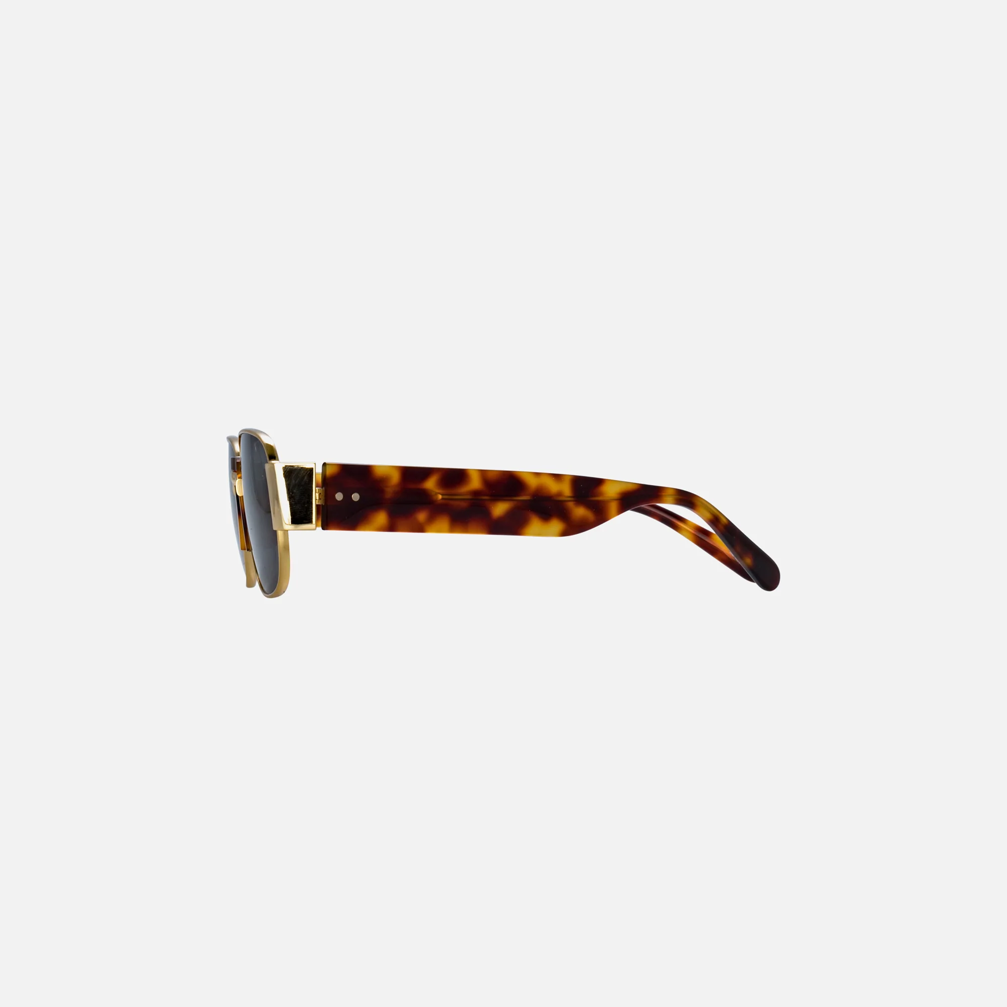 Dries Van Noten DVN196 Frame Sunglasses - Yellow Gold - Image 3