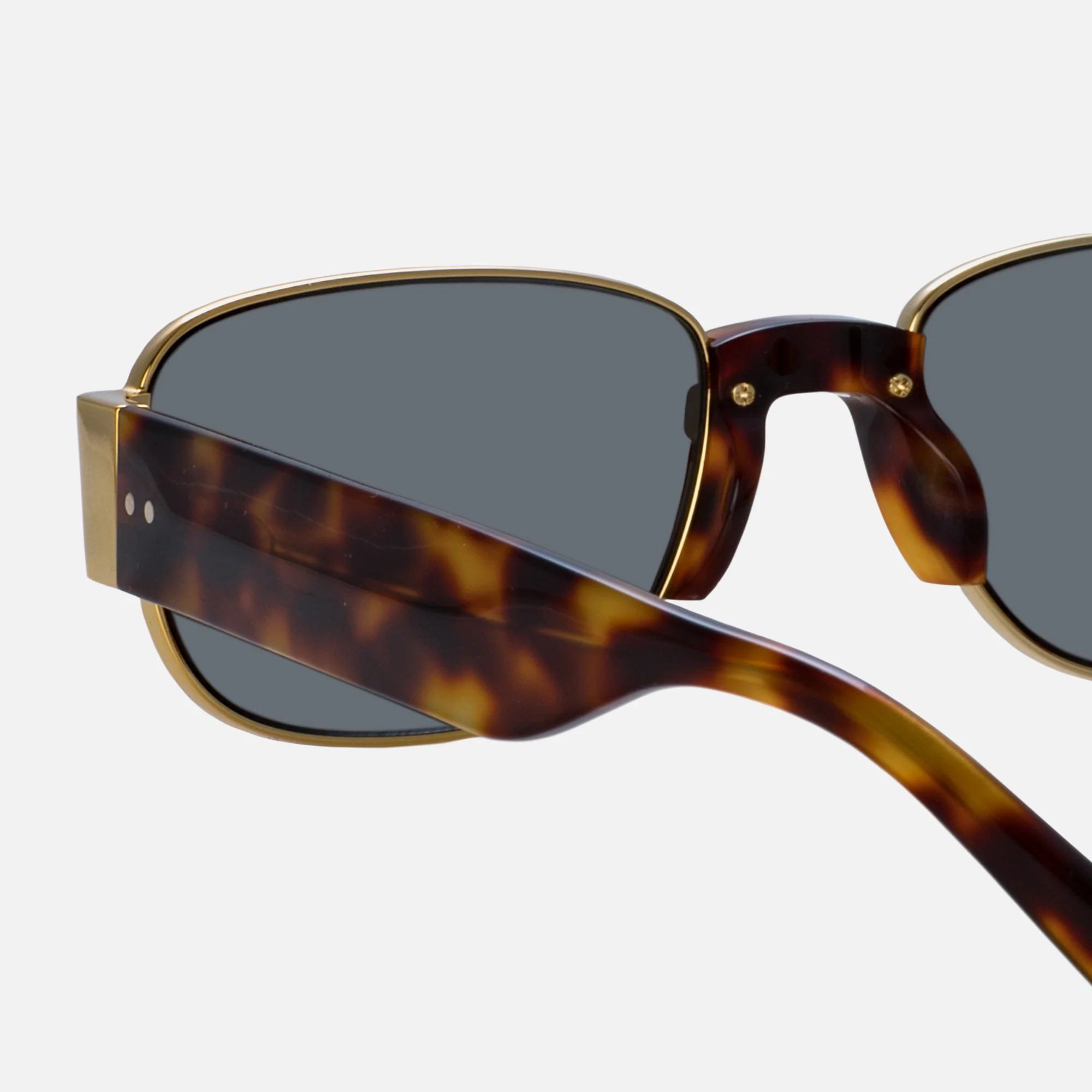 Dries Van Noten DVN196 Frame Sunglasses - Yellow Gold - Image 4