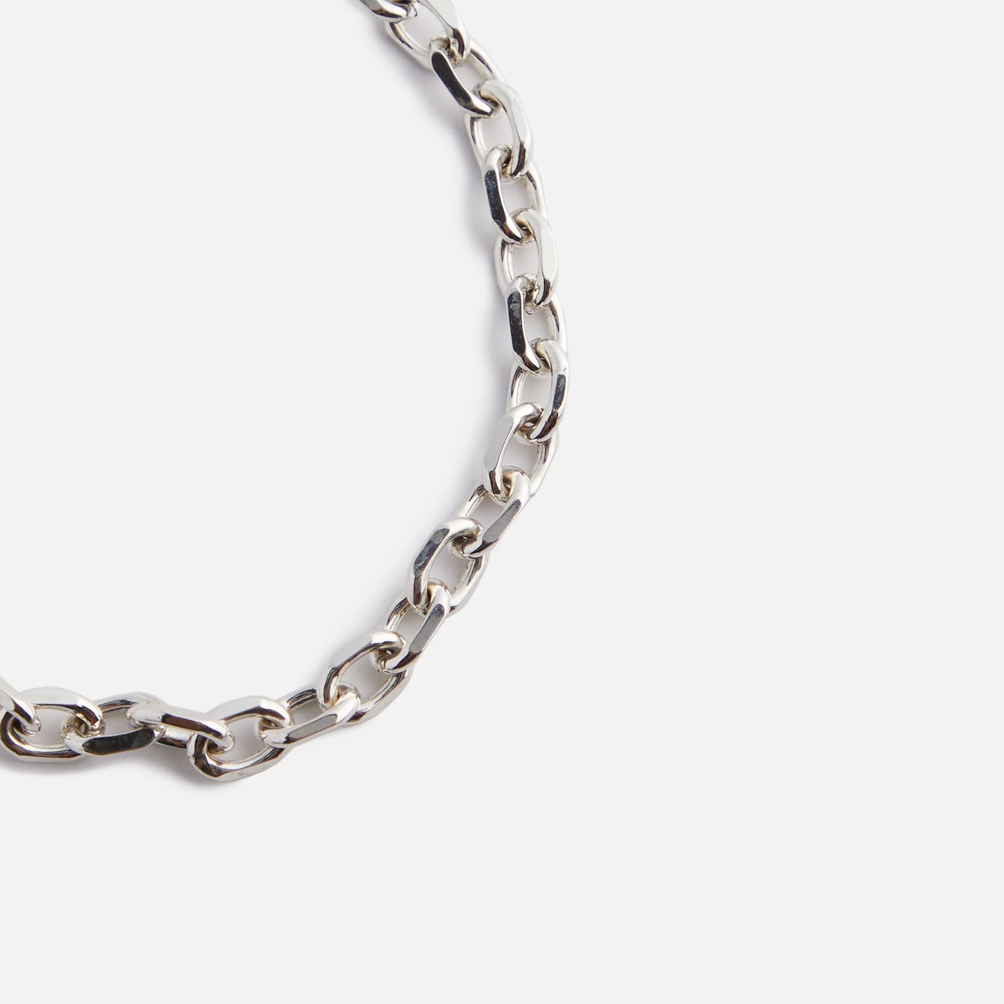 Emanuele Bicocchi Crest Safety Pin Bracelet - Silver - Image 2