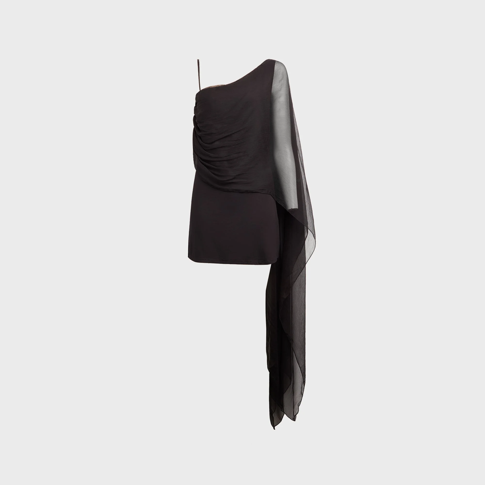 EB Denim Tara Layered Mini Dress - Black